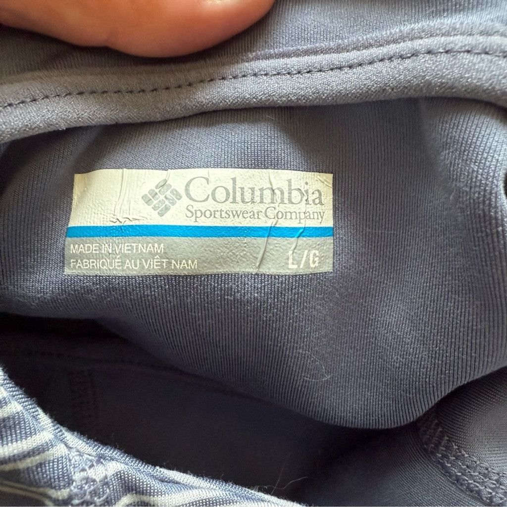 Columbia Columbia Gray Long Sleeve Hoodie Relaxed Fit Size L / US 10 / IT 46 - 9 Thumbnail