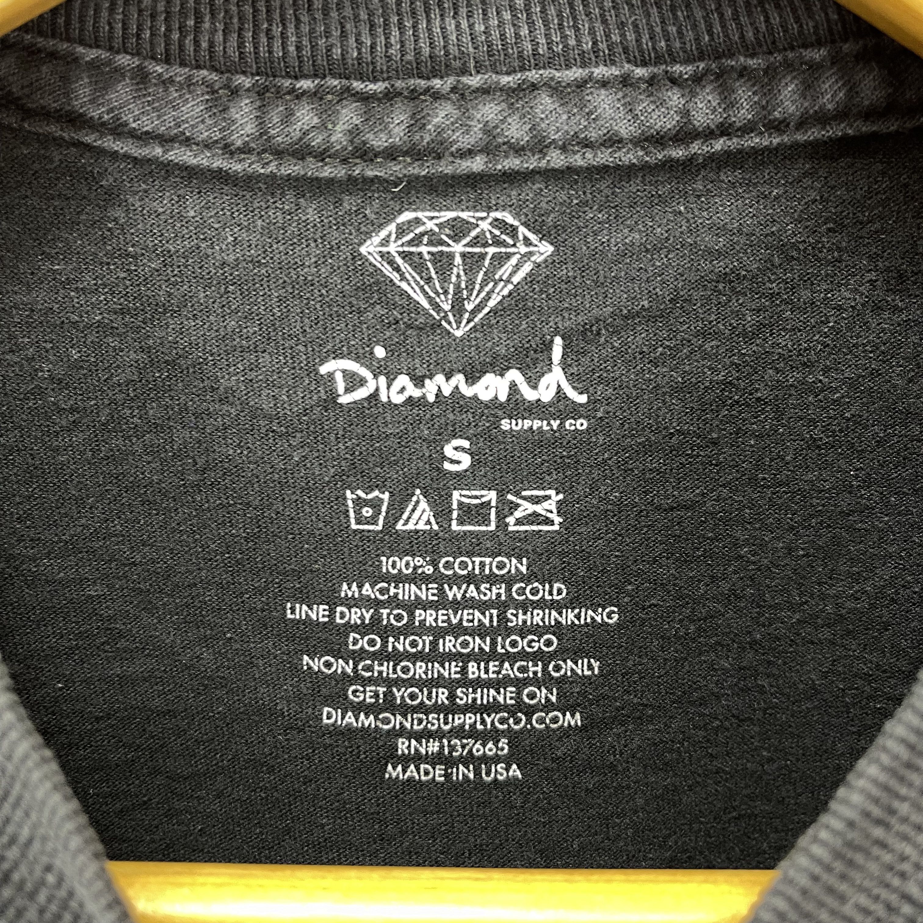 Diamond Supply Co. DIAMOND SUPPLY Crew Neck T Shirt #1215/AP Size US S / EU 44-46 / 1 - 6 Thumbnail