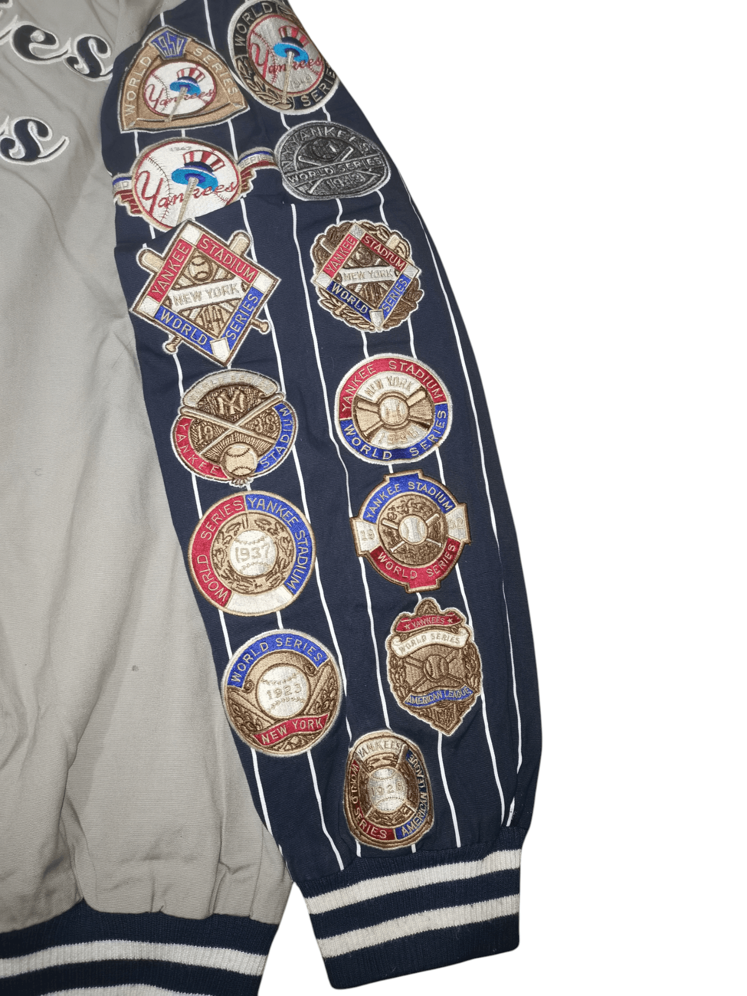 Vintage G-3 sports Carl banks ny yankees 25 world series jacket Size US L / EU 52-54 / 3 - 3 Thumbnail