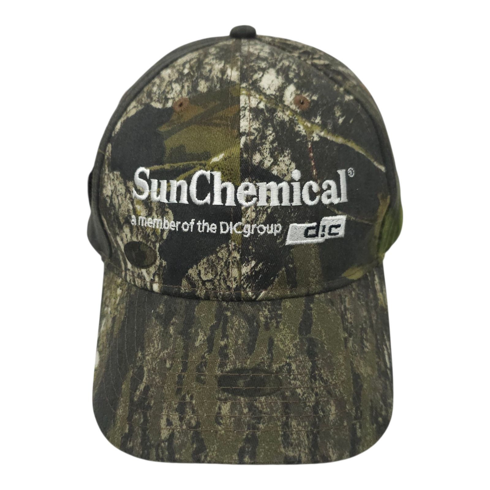 Other Mossy Oak Break Up Camo Flex Strap Cap Hat Sun Chemical Size ONE SIZE - 14 Thumbnail