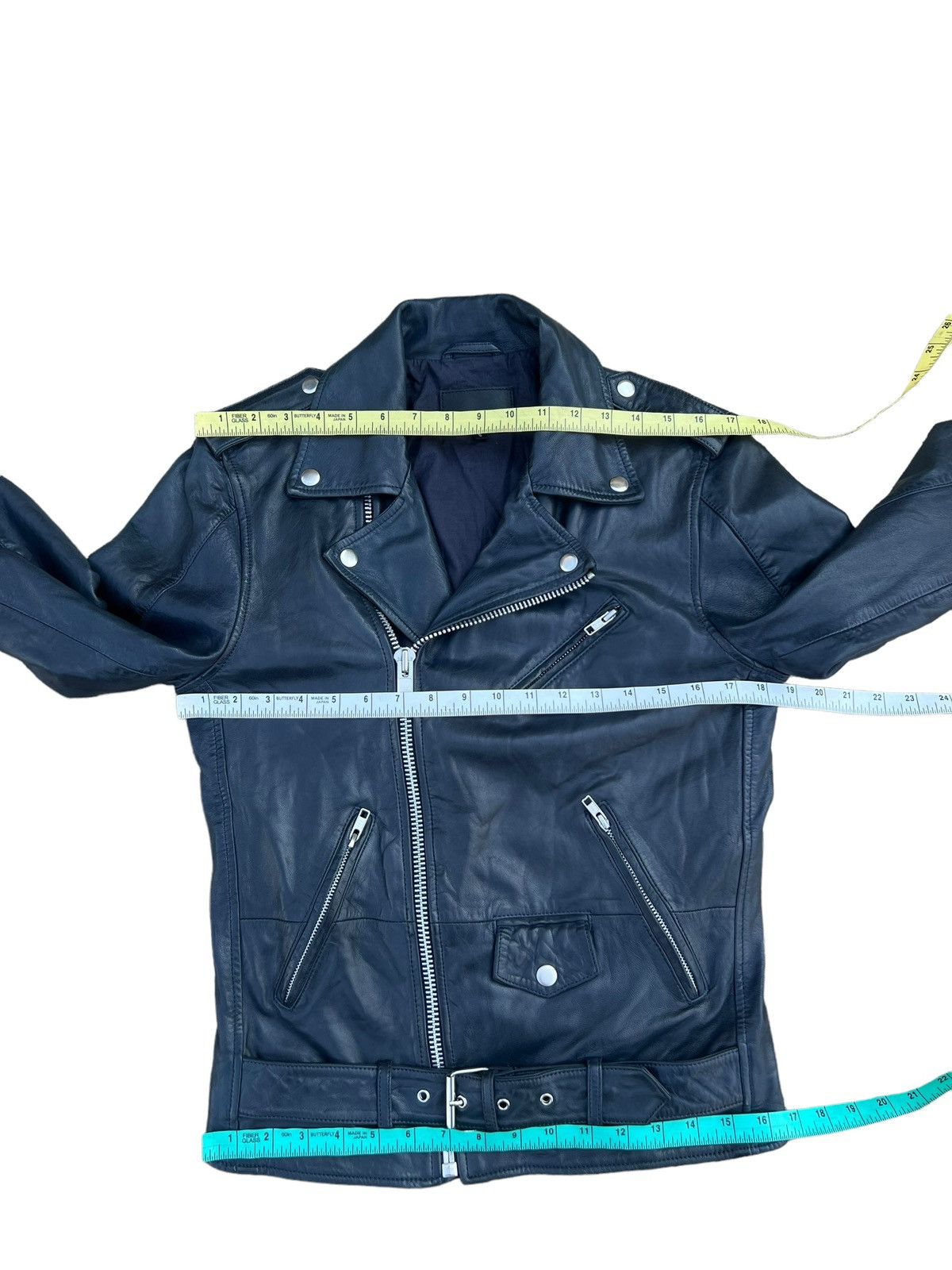 Jack London Jack London Wax Napa Lamb Leather Motorcycle Jacket Size US S / EU 44-46 / 1 - 3 Thumbnail