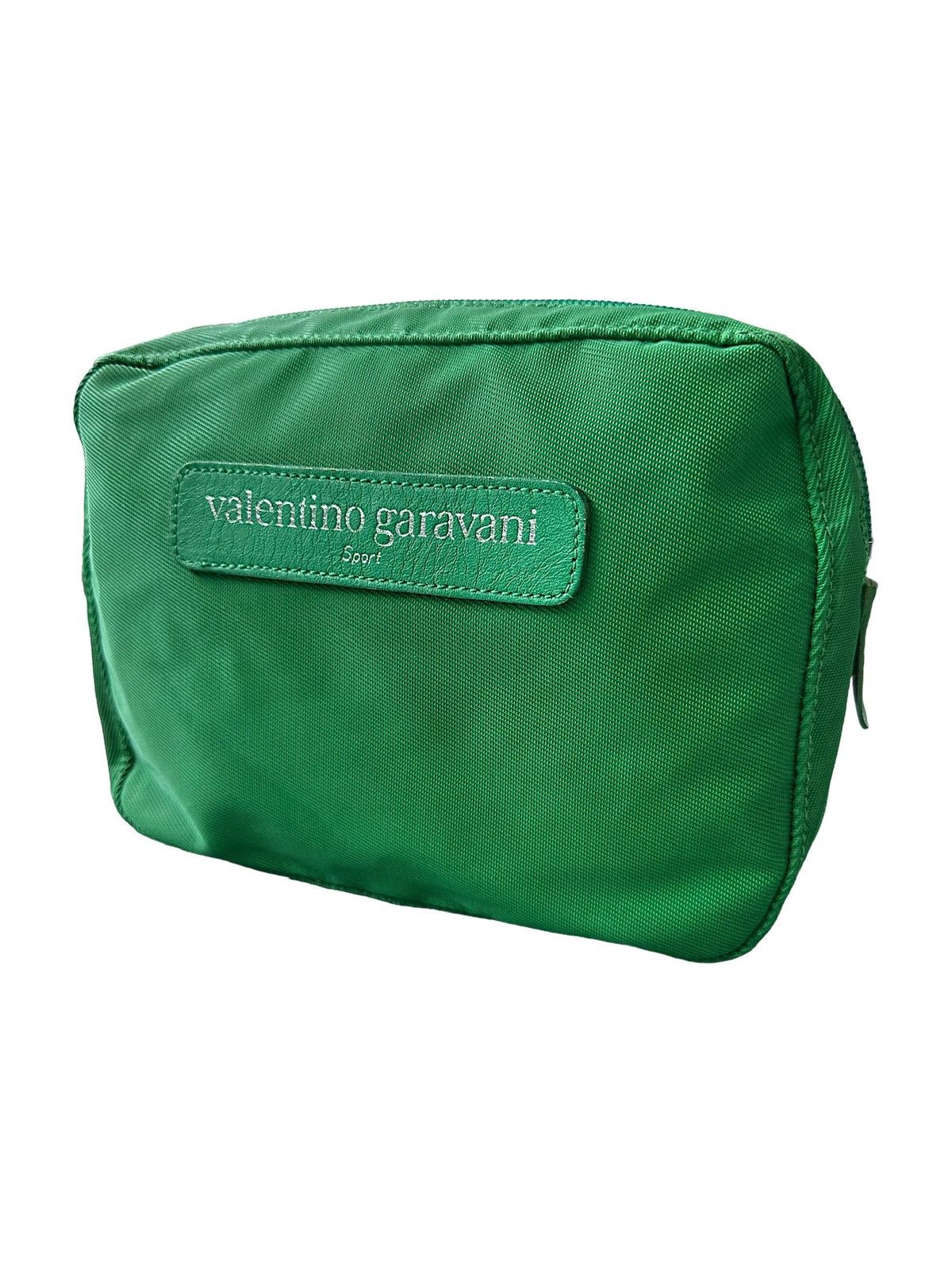 Valentino × Vintage 90s Valentino Garavani Sport zipper pouch Size ONE SIZE - 2 Thumbnail