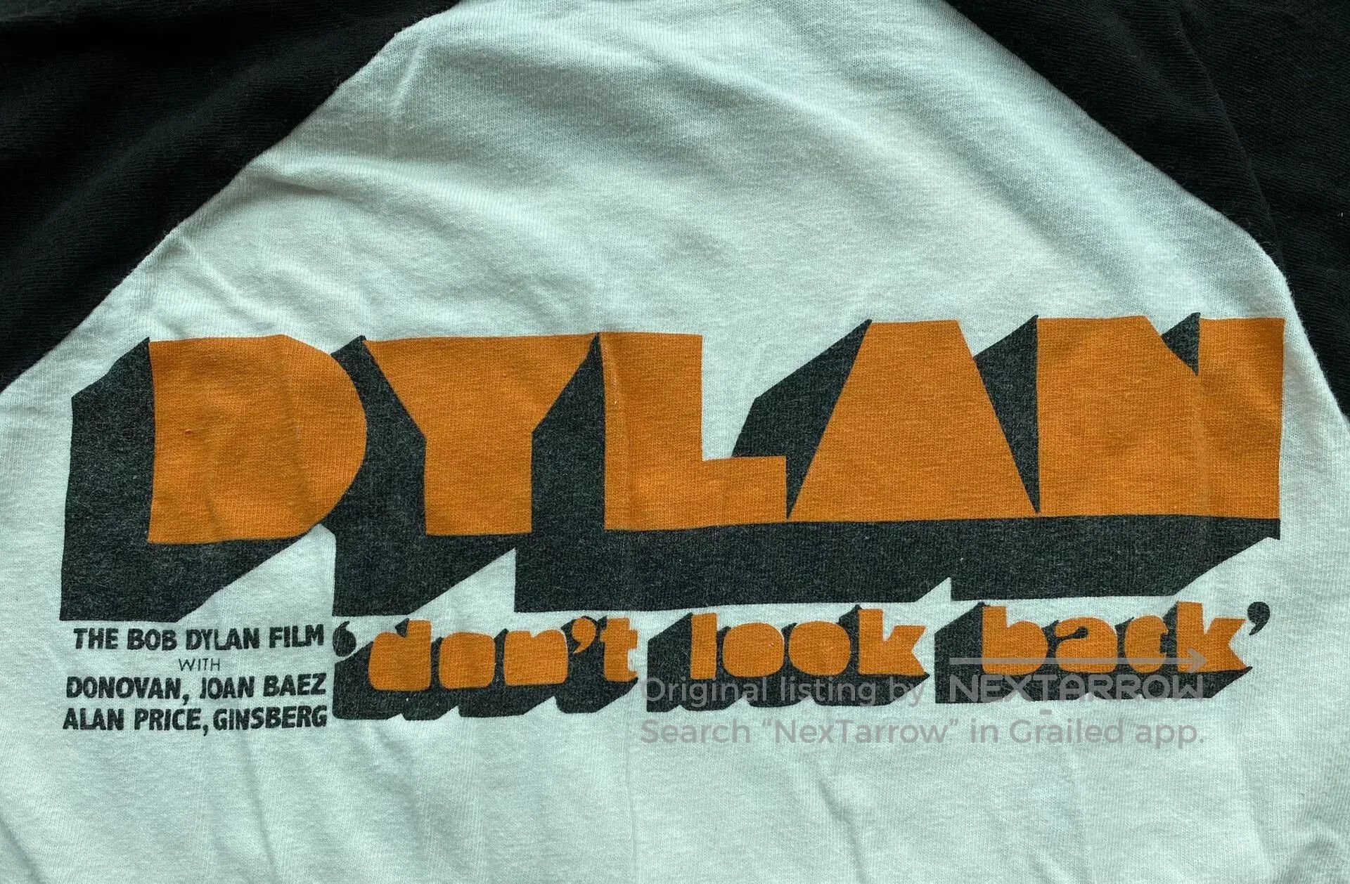 dylan Bob Dylan Graphic 7/8 Sleeve Tee. Size US S / EU 44-46 / 1 - 5 Thumbnail