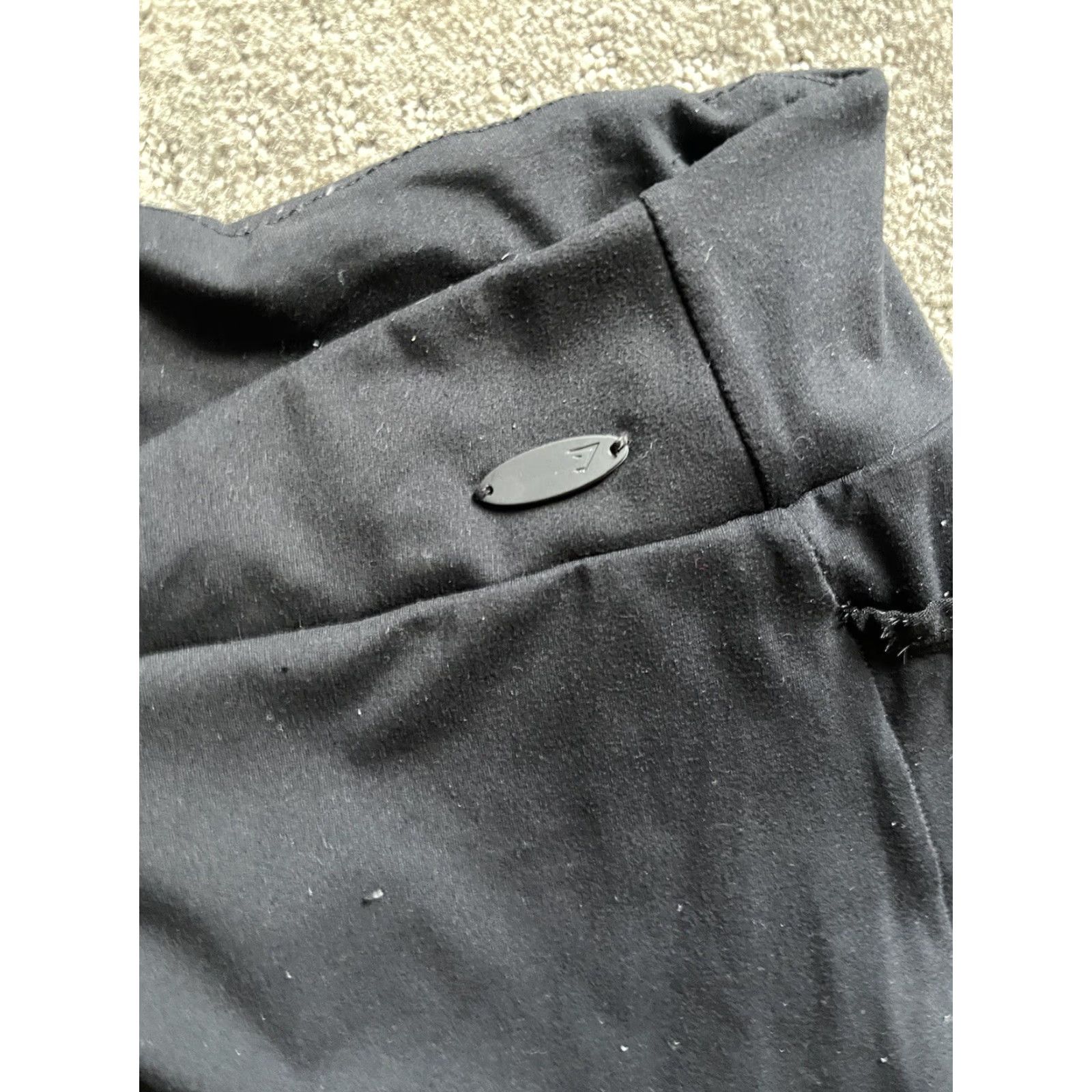 Gymshark VINTAGE Gymshark Leggings Women's Small Activewear Workout Full Length Black Compression Athleisure Size 28" / US 6 / IT 42 - 3 Thumbnail