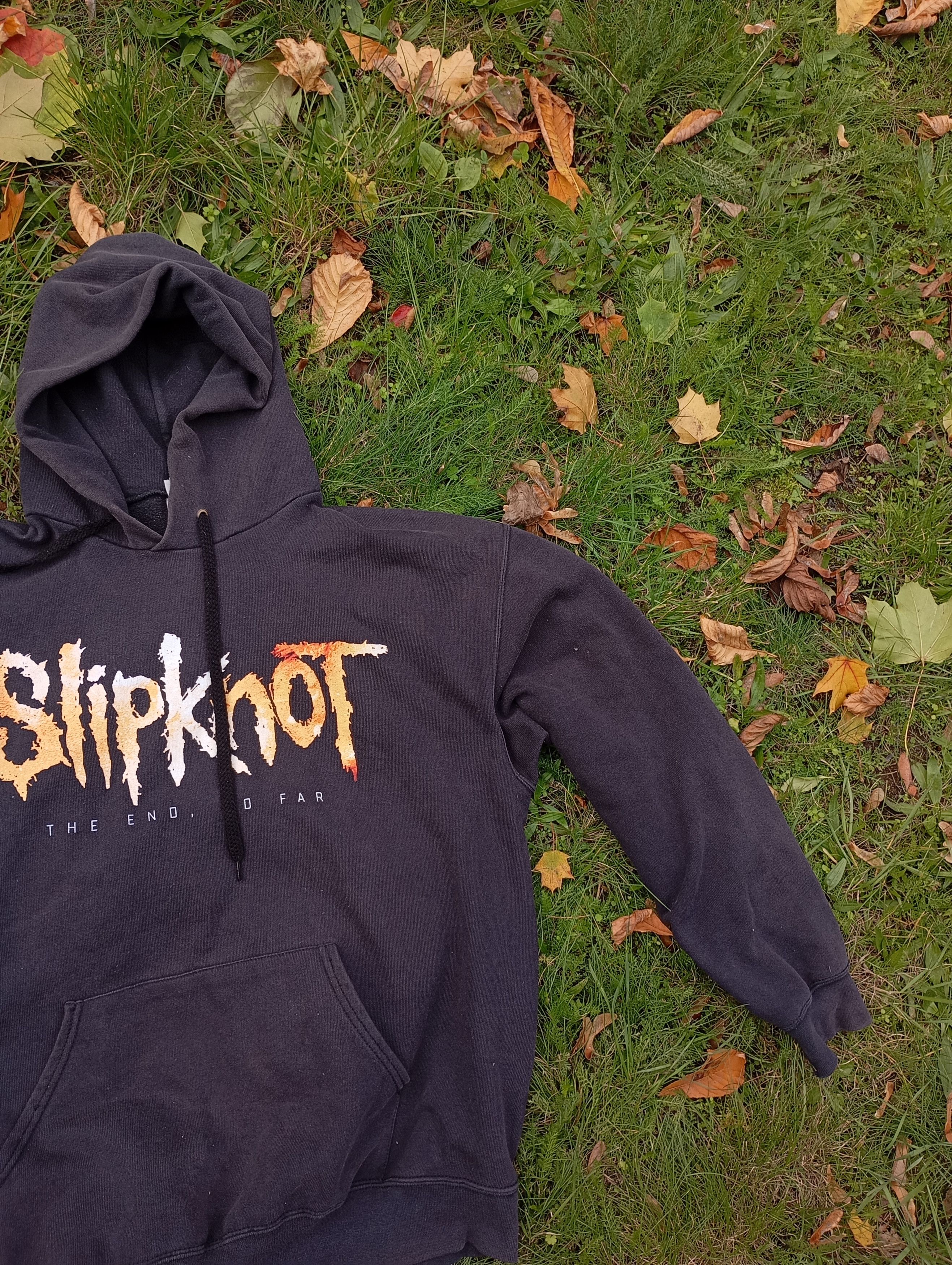 Fruit Of The Loom × Slipknot Vintage Y2K Slipknot band The end is far Hoodie Size US L / EU 52-54 / 3 - 7 Thumbnail