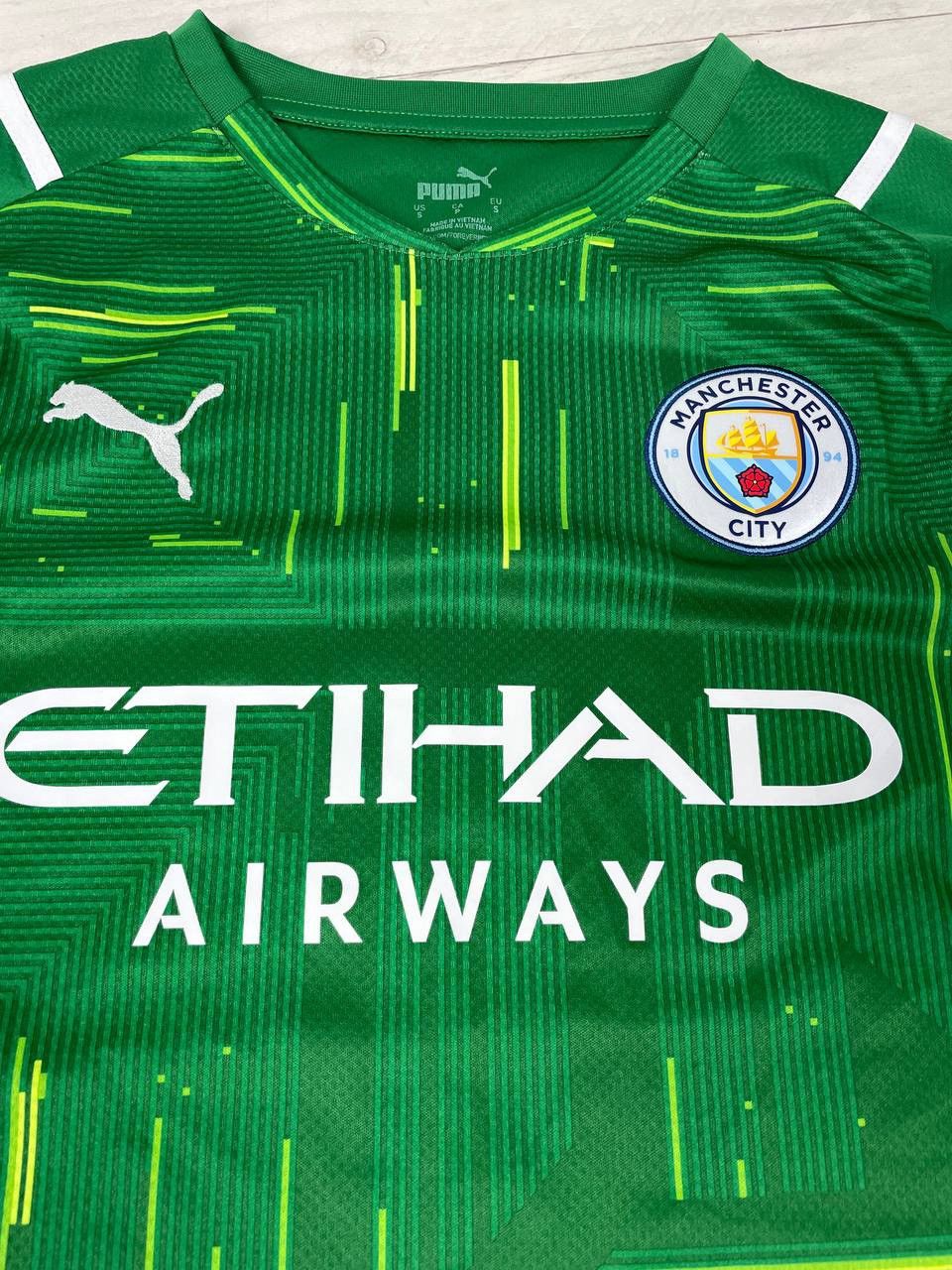 Puma Puma Manchester City 2021 2022 Hart #1 Goalkeeper Jersey Size US S / EU 44-46 / 1 - 10 Thumbnail