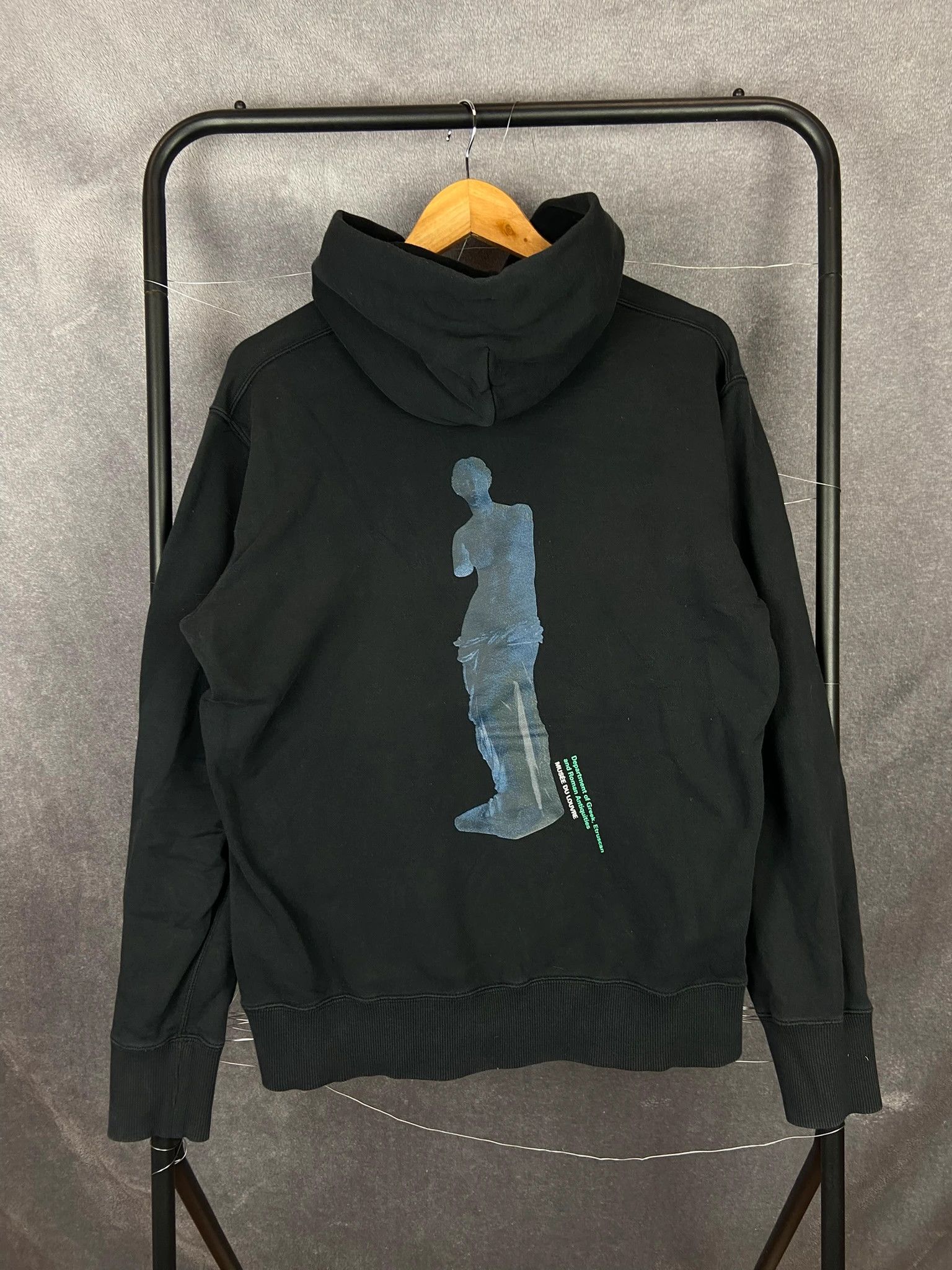 Uniqlo Hoodie Uniqlo MA399 black graphic print archive M Size US M / EU 48-50 / 2 - 4 Thumbnail