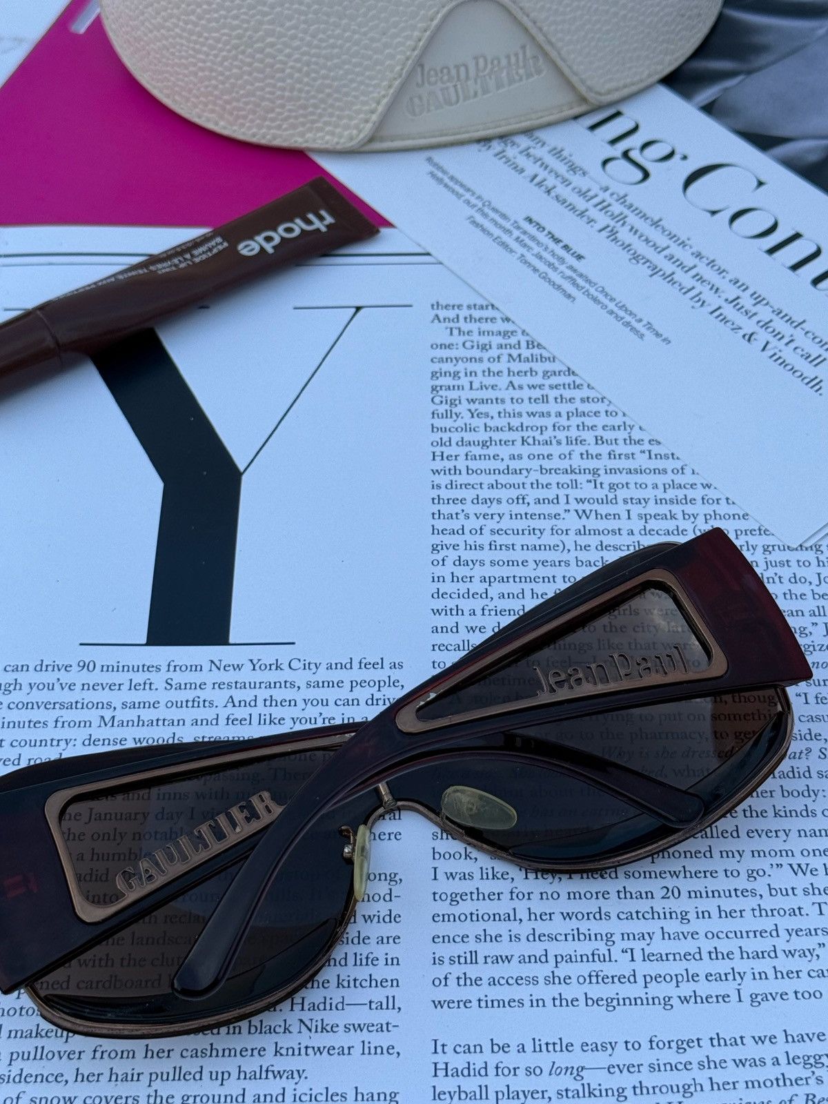 Jean Paul Gaultier Jean paul Gaultier sunglasses SJP038 Size ONE SIZE - 3 Thumbnail