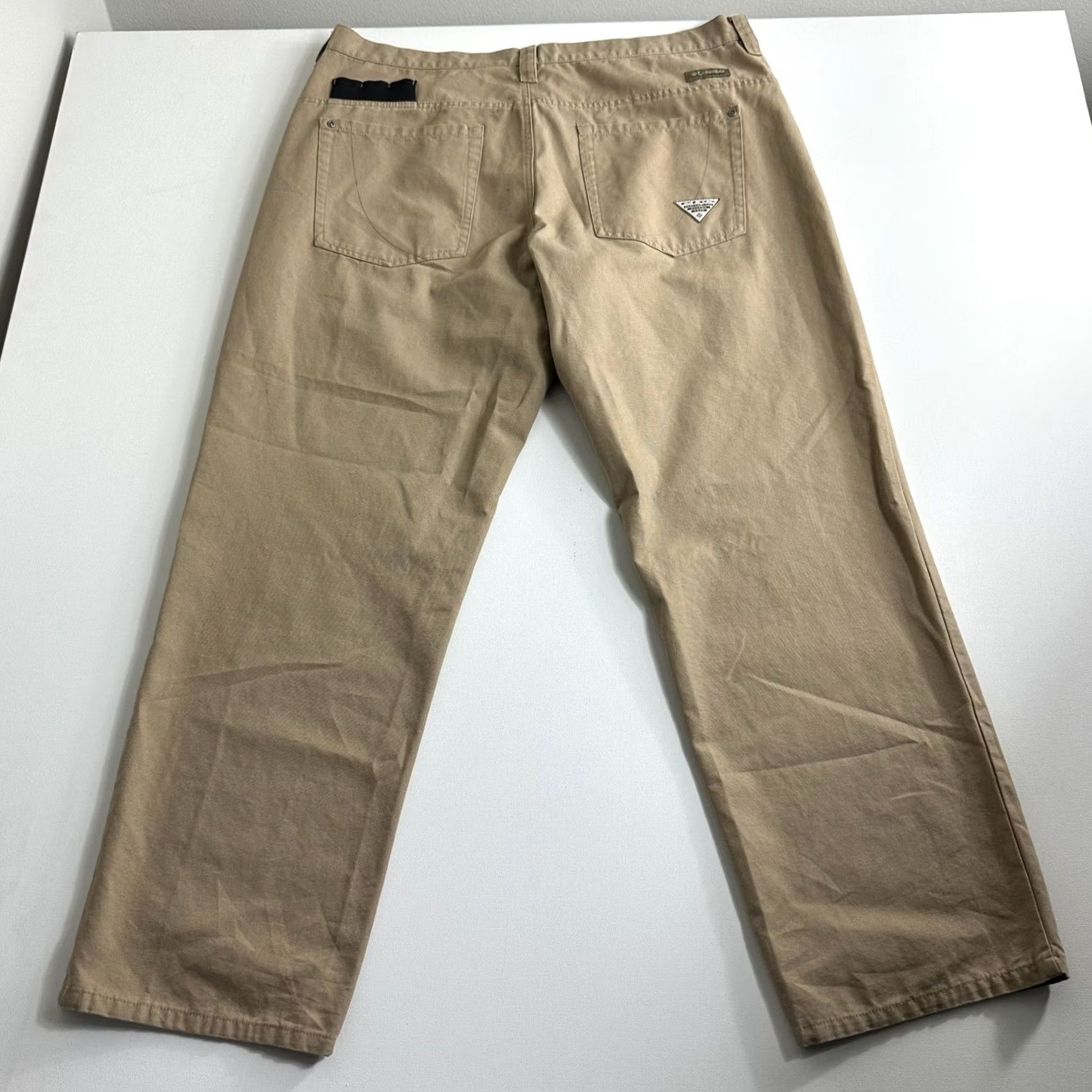 Vintage VINTAGE Columbia PHG Pants Men's 40 Brown Mid-Rise Straight Leg Hunting Performance Gear Size US 40 / EU 56 - 2 Thumbnail