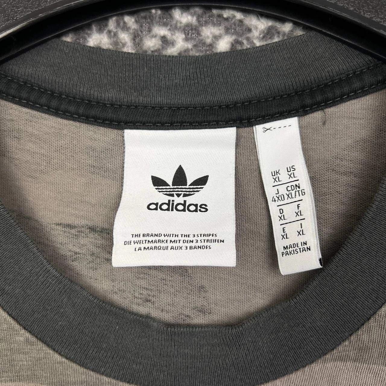 Adidas Adidas Shirt Men Extra Large Black Camo Crew Neck Cotton Size US XL / EU 56 / 4 - 6 Thumbnail