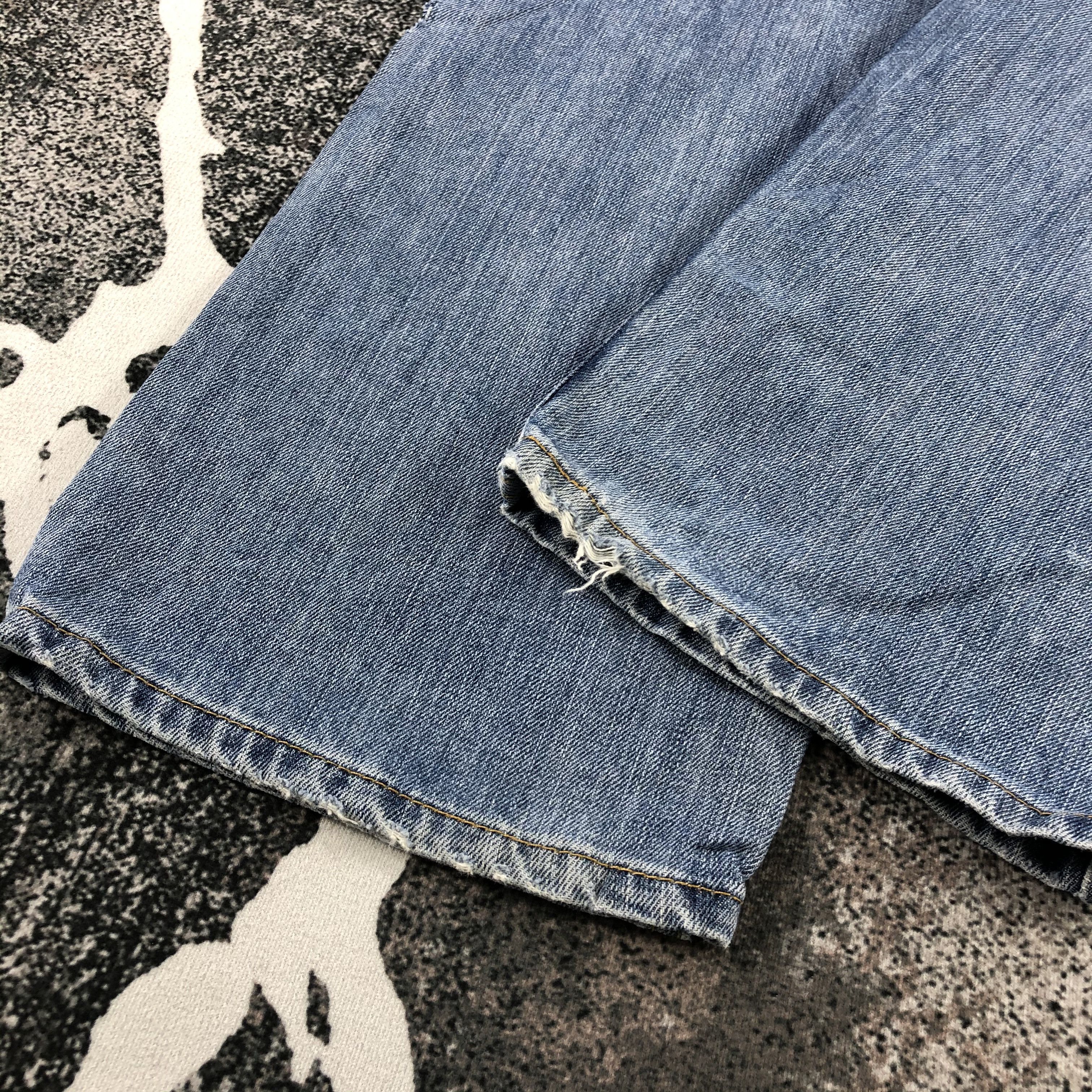 Levi's Levis 569 Jeans Faded Blue Denim KJ870 Size US 34 / EU 50 - 6 Thumbnail