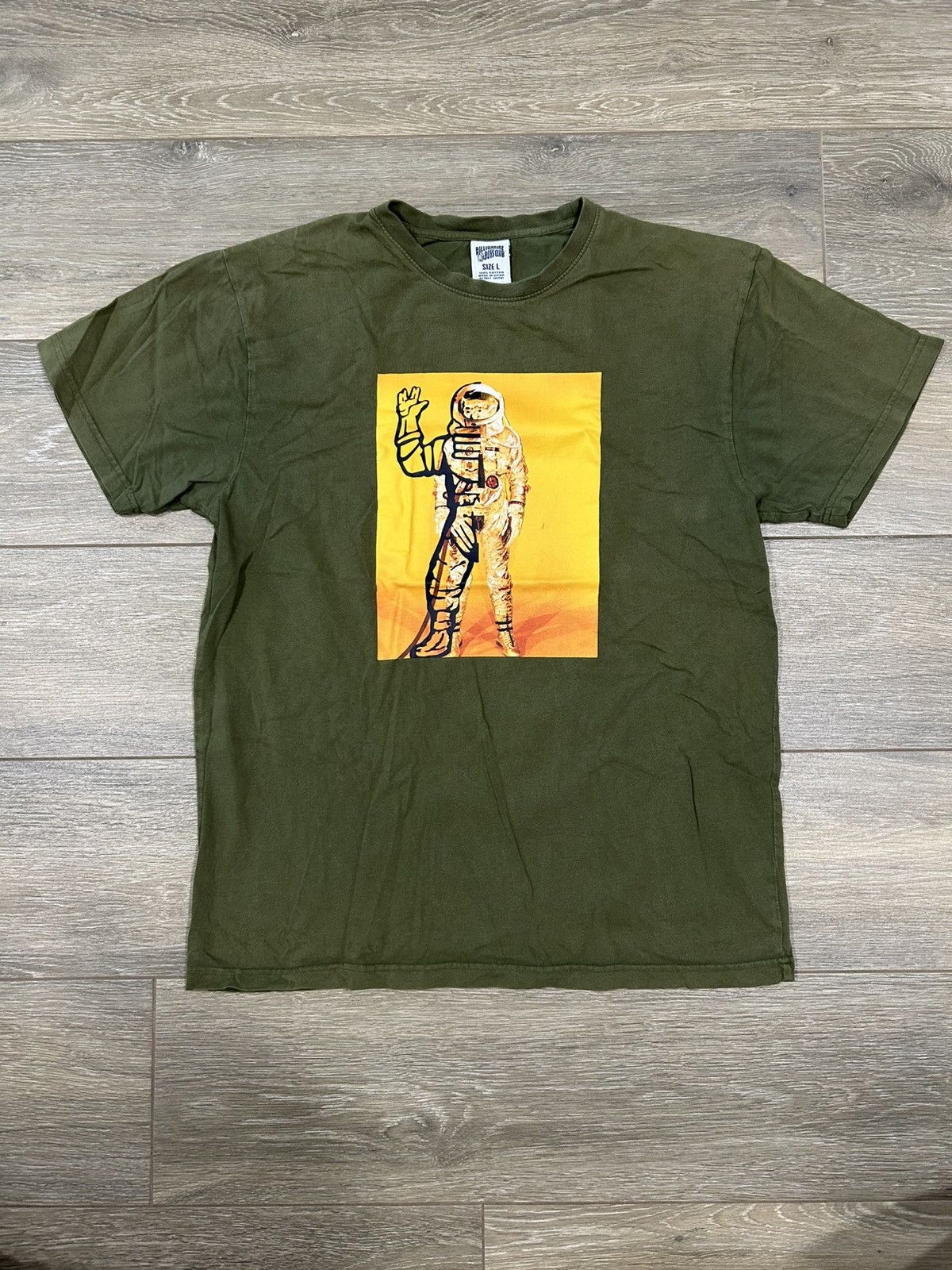Billionaire Boys Club Olive green BBC t shirt Size US L / EU 52-54 / 3 - 1 Thumbnail