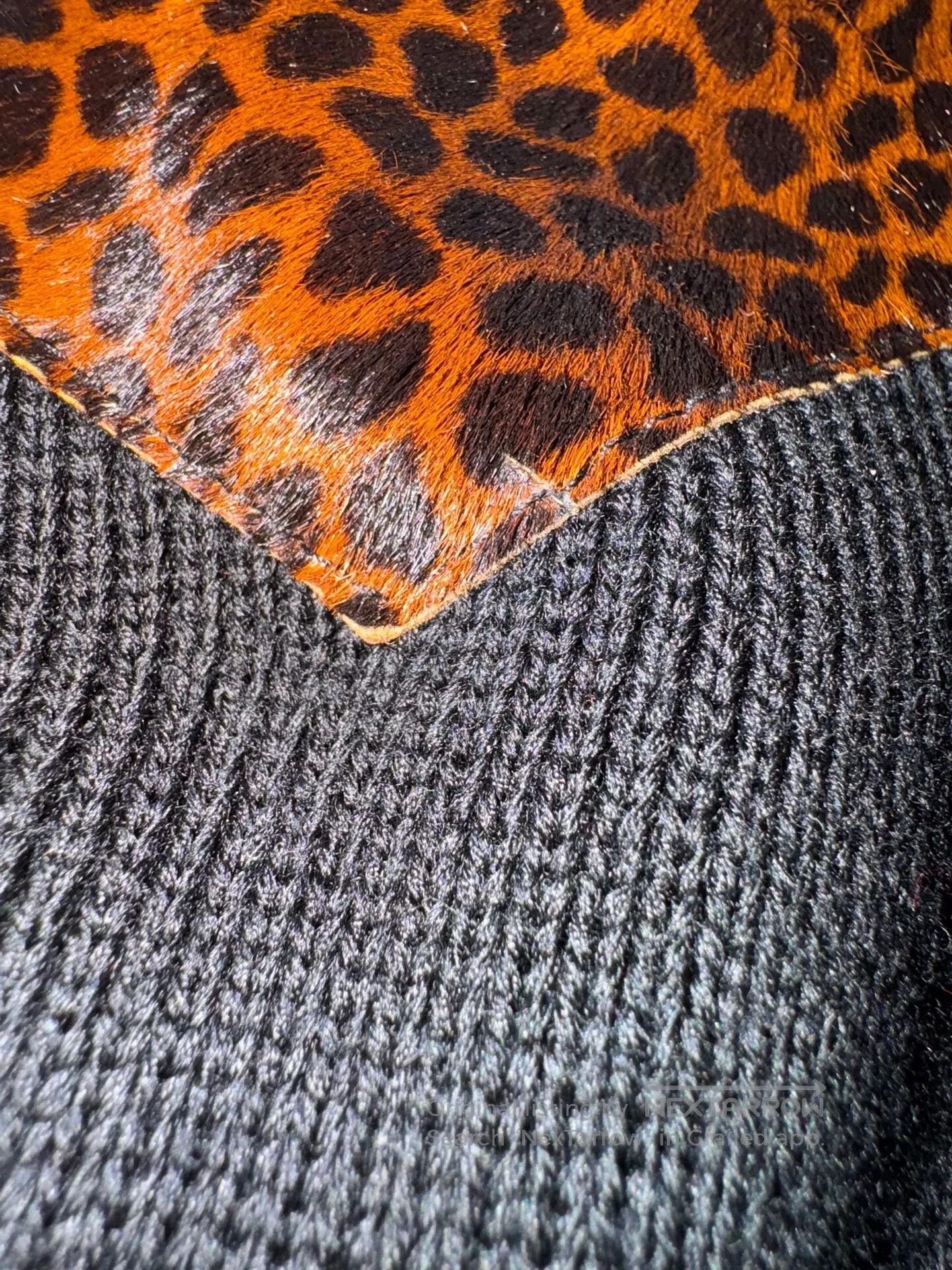 Saint Laurent Paris Saint Laurent Paris Original year leopard print leather sw Size US L / EU 52-54 / 3 - 9 Thumbnail