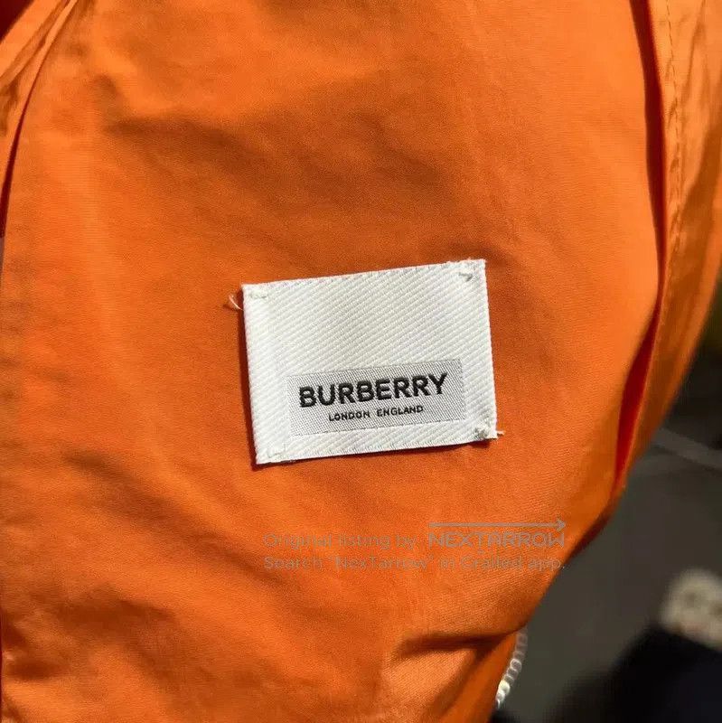 Burberry Burberry Orange Men's Lightweight Jacket. Size US M / EU 48-50 / 2 - 3 Thumbnail