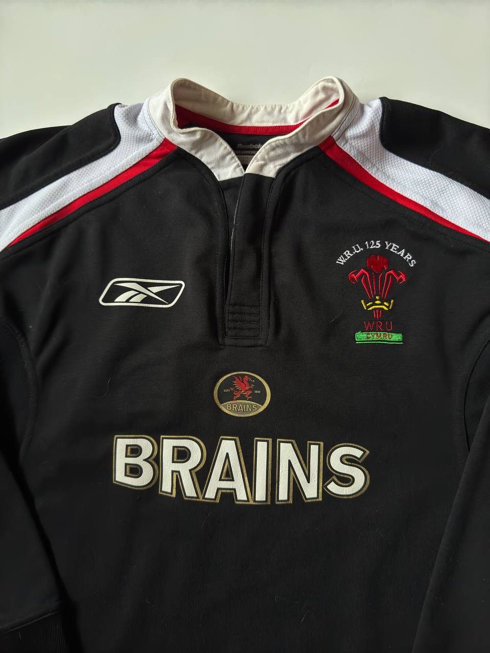 Reebok Vintage Wales Cymru 2006 Rugby Special 125 years Shirt Home Size US M / EU 48-50 / 2 - 4 Thumbnail