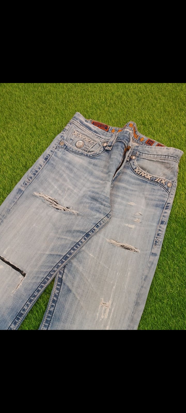 Rock Revival vintage rock revival bootcut denim Size US 38 / EU 54 - 2 Thumbnail