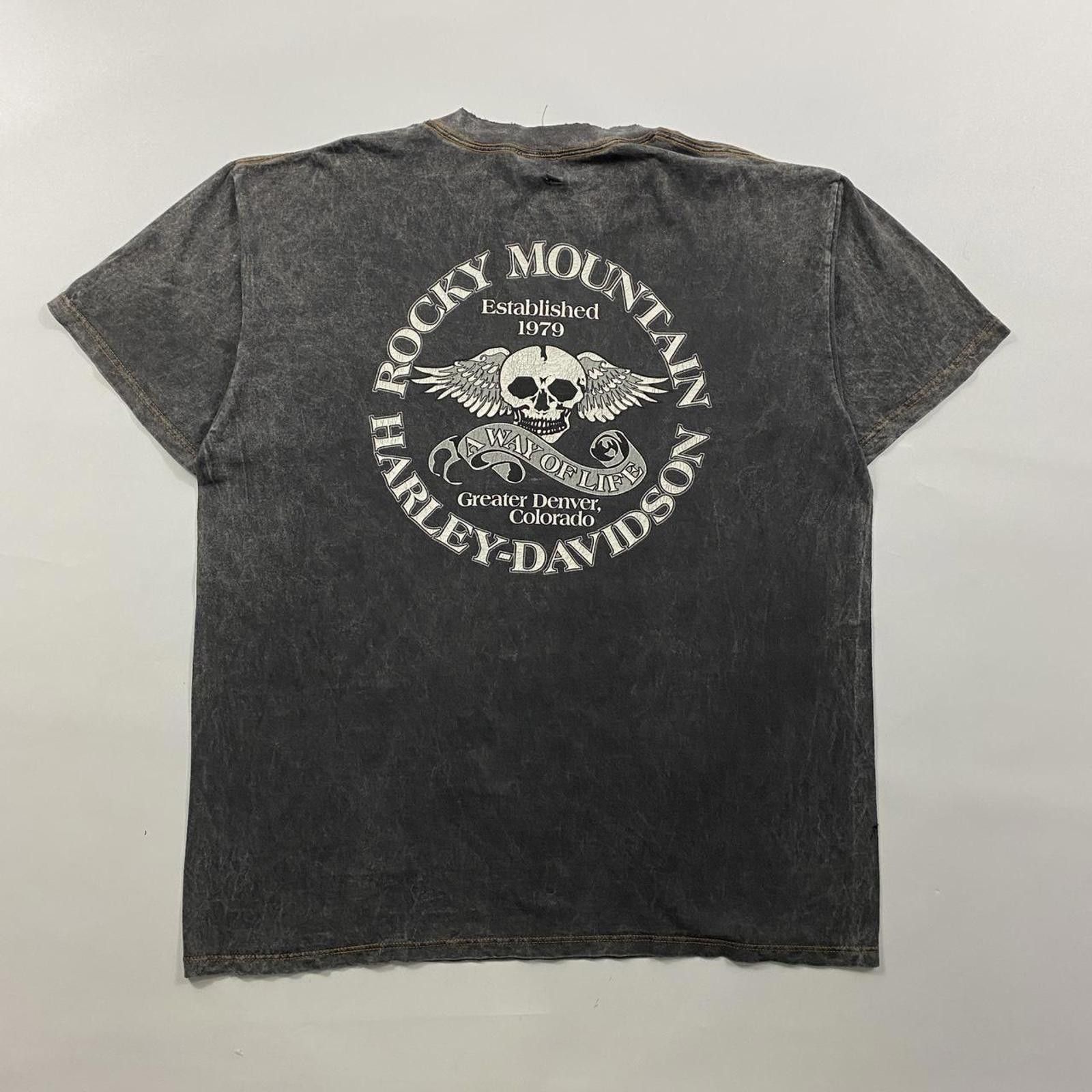 Harley Davidson Y2K Harley Davidson Black Tee Size US XL / EU 56 / 4 - 2 Thumbnail
