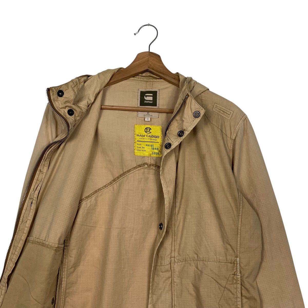 G-Star G-STAR RAW Cargo Line Hooded Jacket #2864-C129 Size US M / EU 48-50 / 2 - 9 Thumbnail