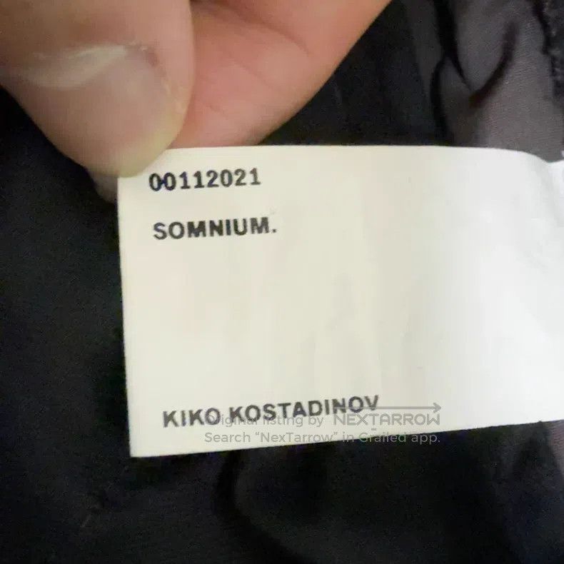 Kiko Kostadinov Kiko Kostadinov 2021 Fall/Winter Showpiece Double Fabric P Size US 34 / EU 50 - 4 Thumbnail
