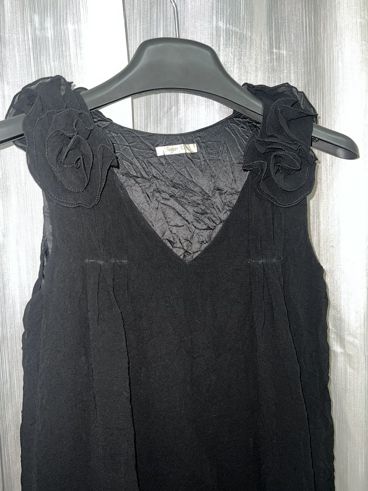 Comme des Garcons Vintage babydoll plum mini dress 🥀🖤 Size ONE SIZE - 8 Thumbnail