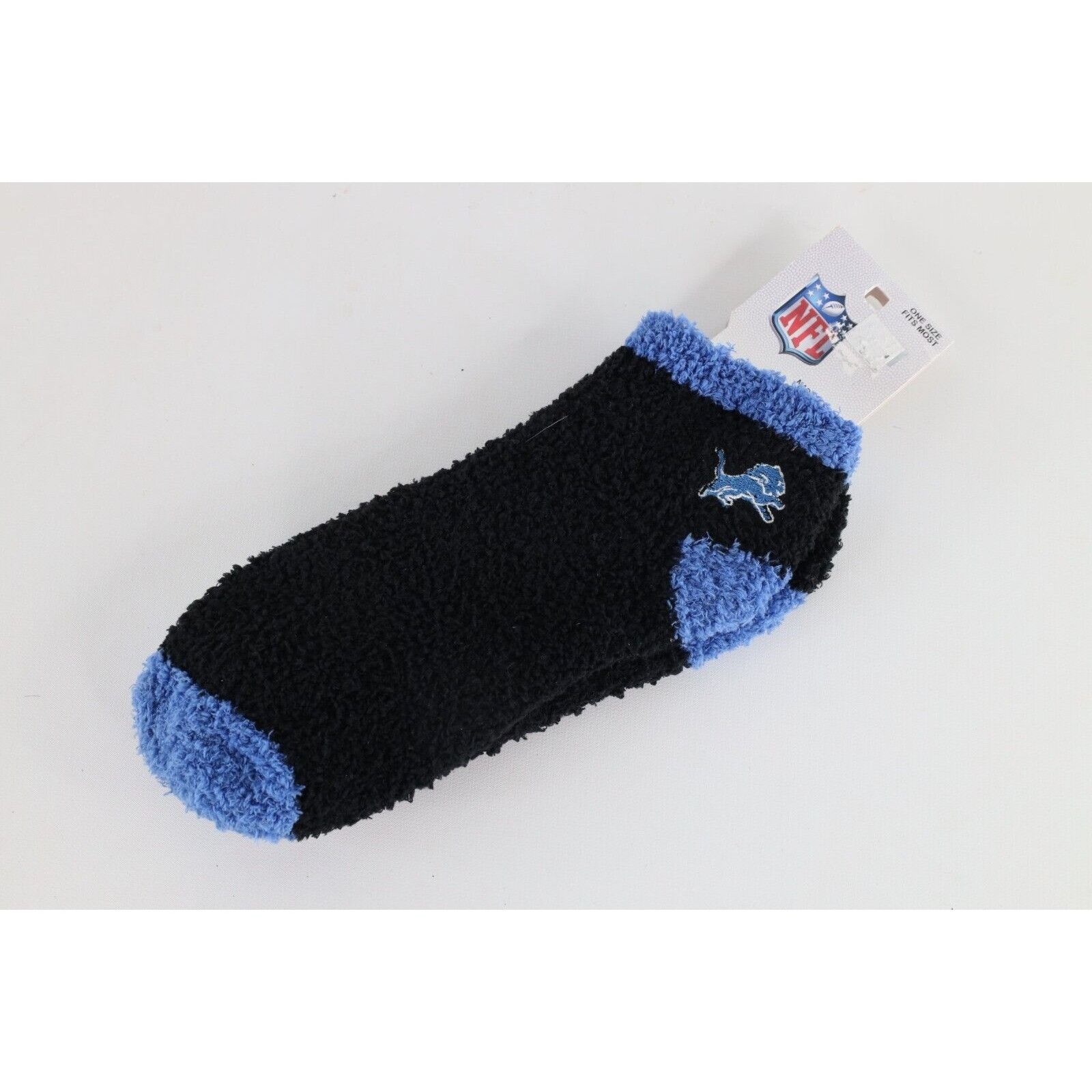 Vintage Deadstock Vintage NFL Detroit Lions Football Fleece Socks Size ONE SIZE - 1 Thumbnail