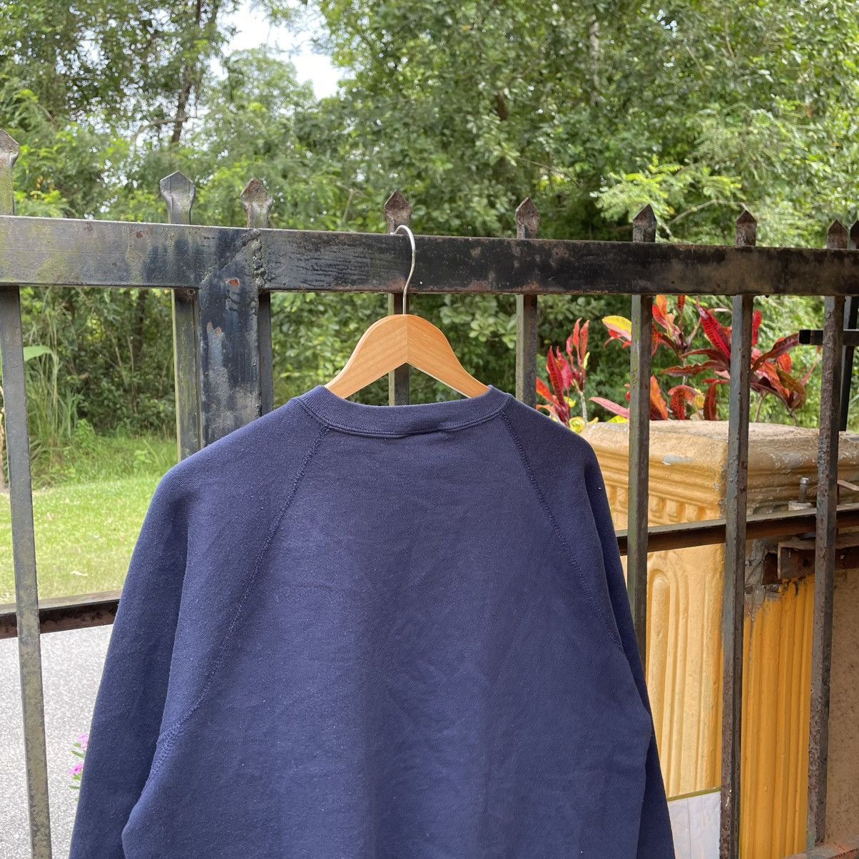 Vintage 🔥Vintage 90s Plain Minimalist Raglan Sweatshirts Size US M / EU 48-50 / 2 - 3 Thumbnail