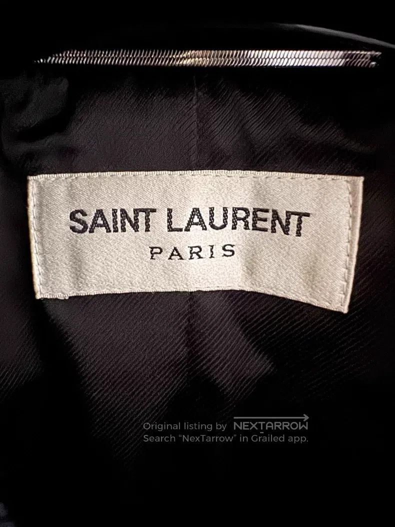 Saint Laurent Paris Saint Laurent Paris Baroque Silver Thread Embroidered Tote Size US S / EU 44-46 / 1 - 7 Thumbnail