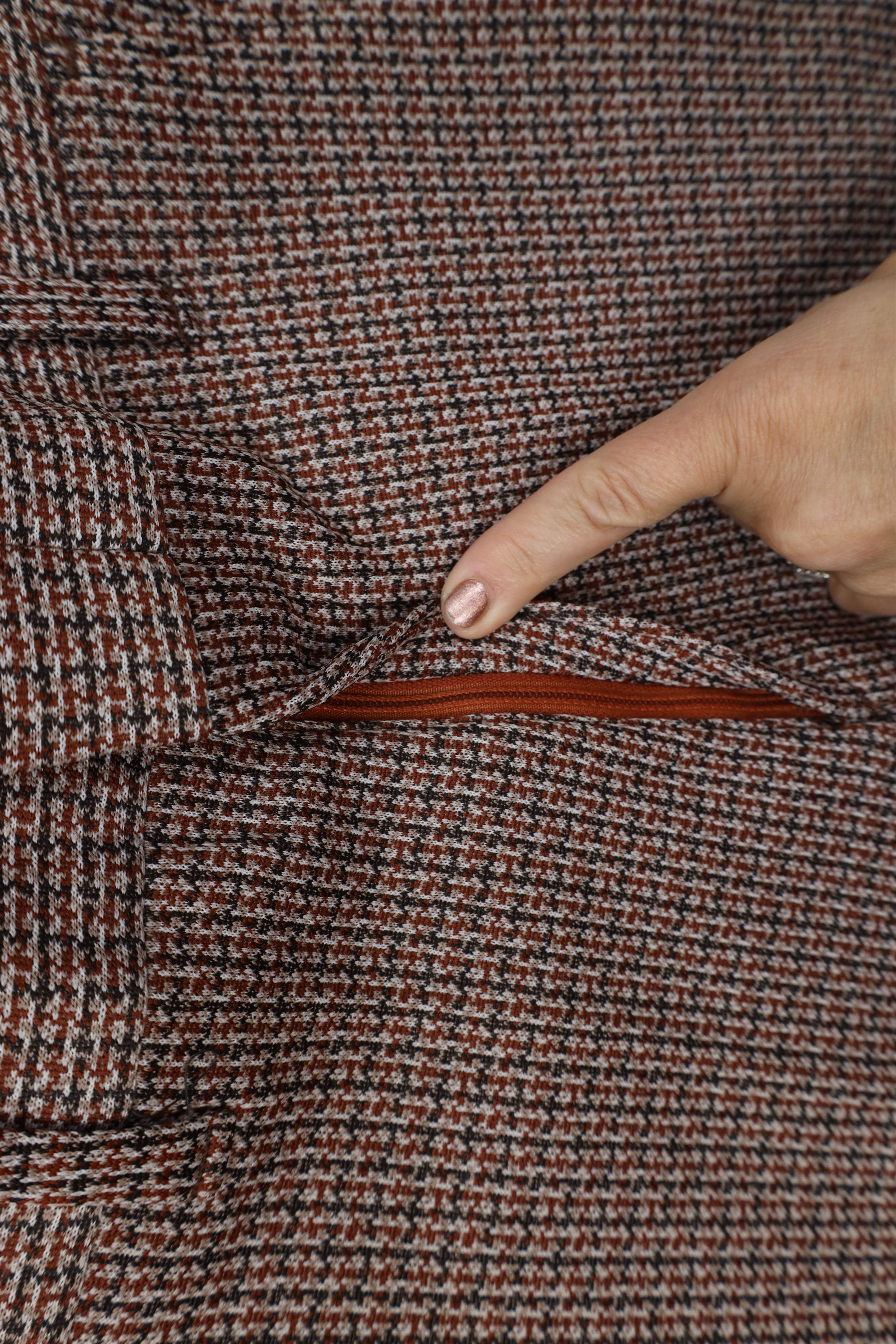 Vintage Deadstock Vintage 70s Streetwear Knit Wide Leg Pants USA Size US 30 / EU 46 - 5 Thumbnail