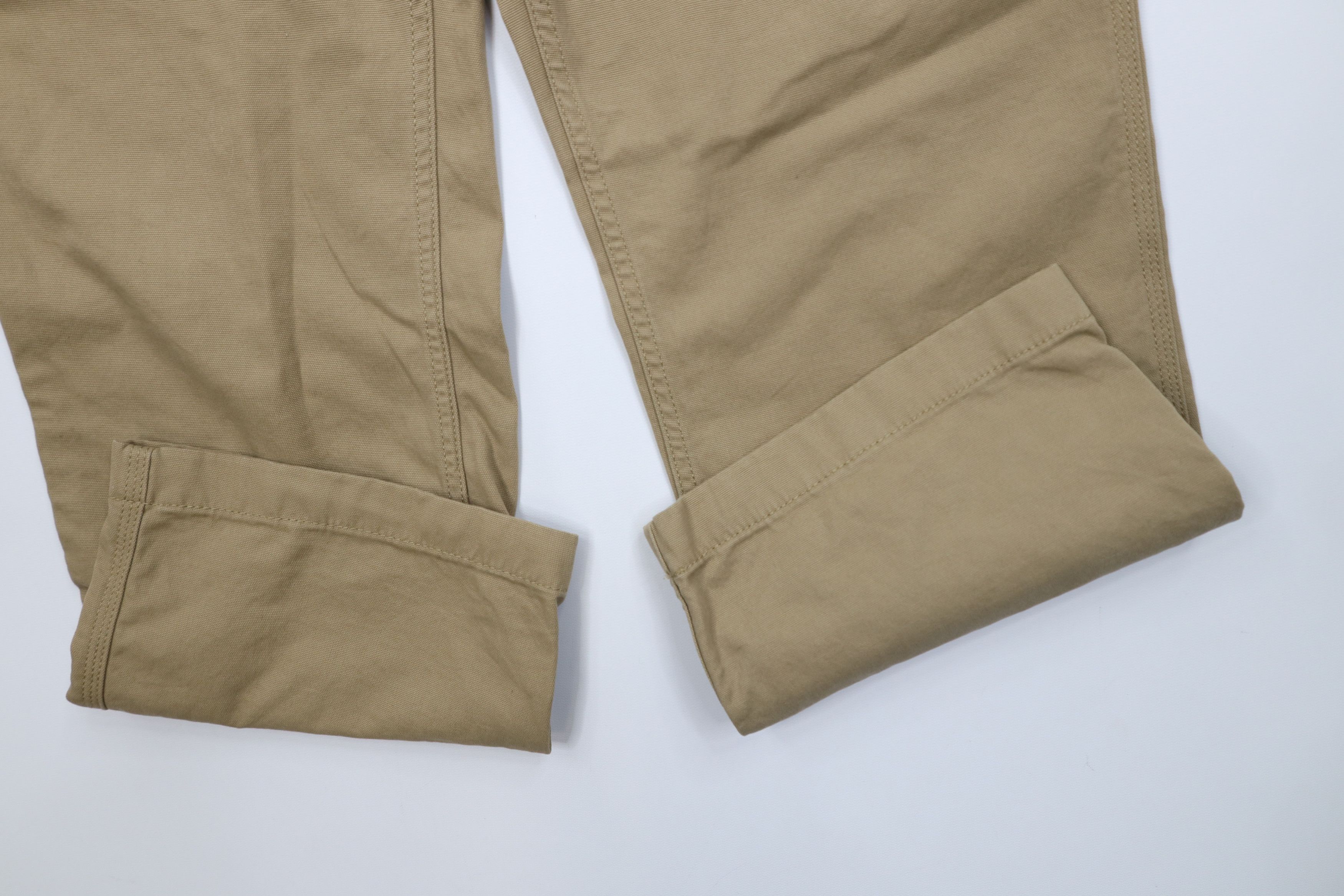 Carhartt Vintage Y2K Carhartt Canvas Stretch Wide Leg Dungaree Pants Size US 36 / EU 52 - 5 Thumbnail