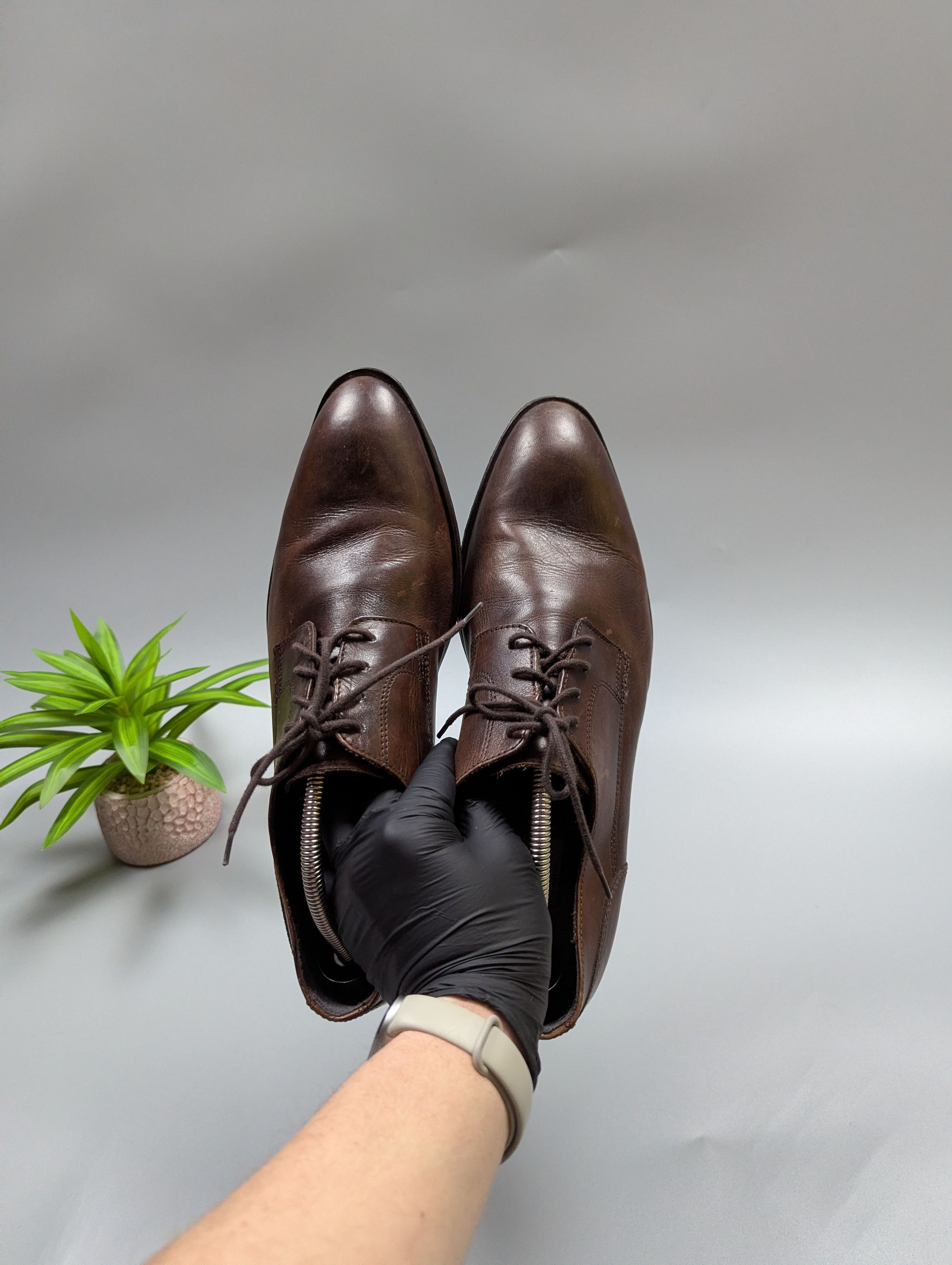 Mercedes-Benz Rare Vintage Mercedes-Benz Oxford Dress Shoes EU 43 Size US 9.5 / EU 42-43 - 20 Thumbnail