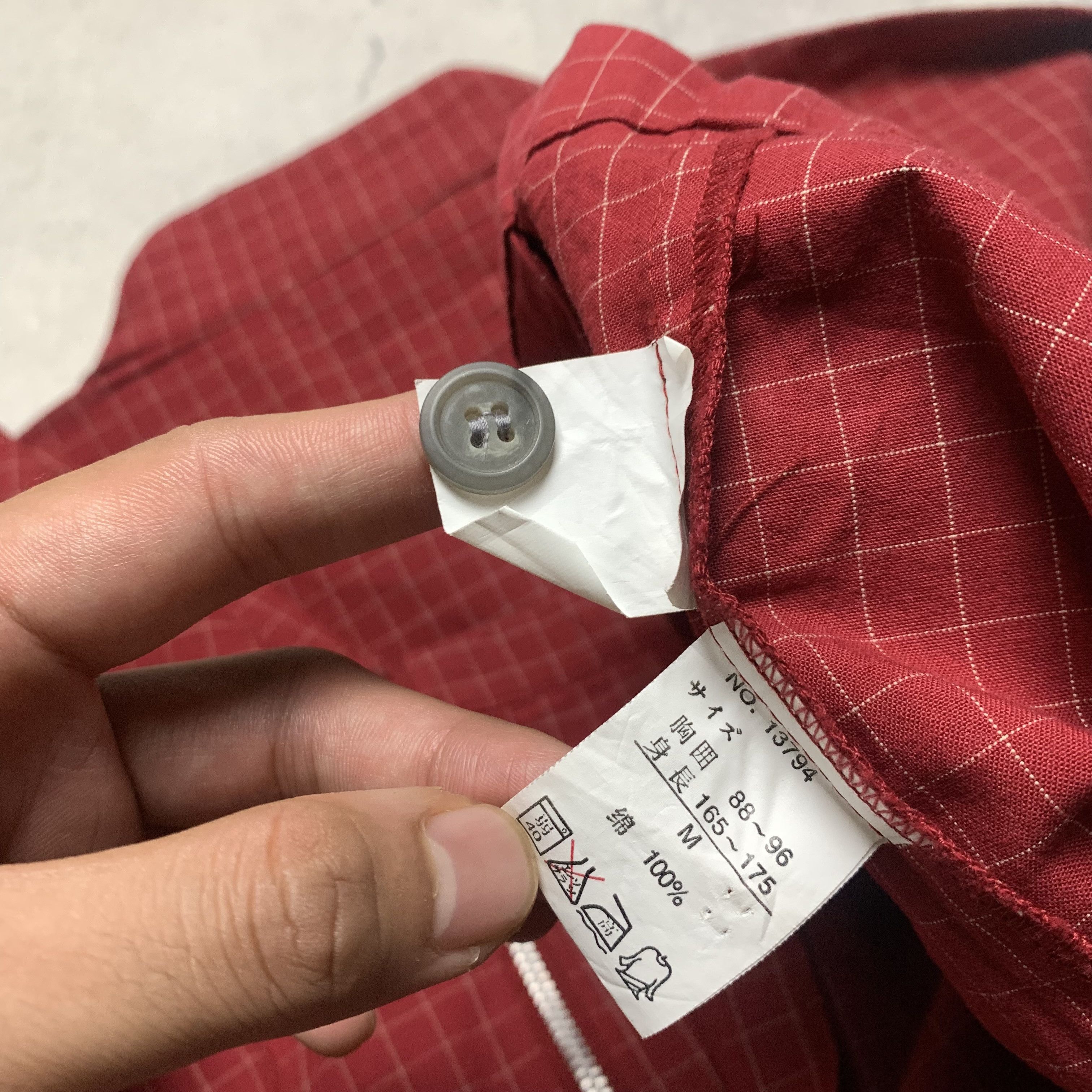 Japanese Brand ASPA Plaid Tartan Checkered Jacket Zip Up Size US M / EU 48-50 / 2 - 5 Thumbnail