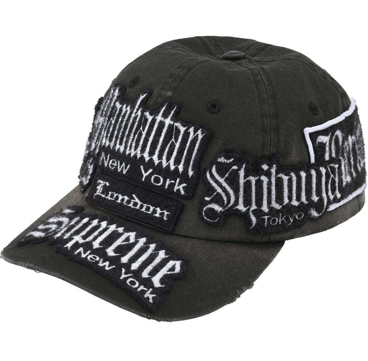 Supreme × True Religion BLACK Supreme True Religion Black 6-Panel