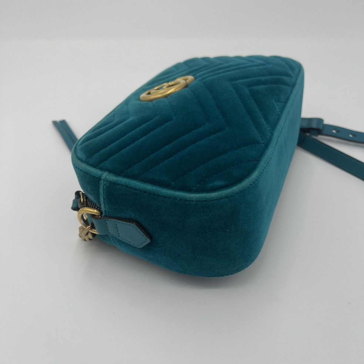 Gucci Gucci Marmont Velvet Crossbody Bag Size ONE SIZE - 5 Thumbnail