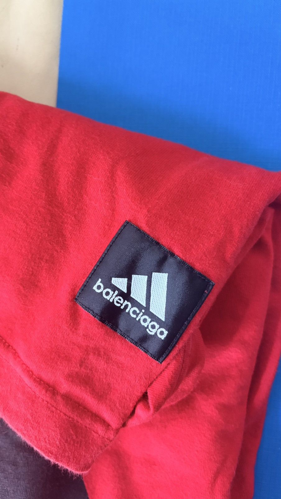 Adidas × Balenciaga Adidas x Balenciaga Shirt Red Sz.1 Size M / US 6-8 / IT 42-44 - 8 Thumbnail
