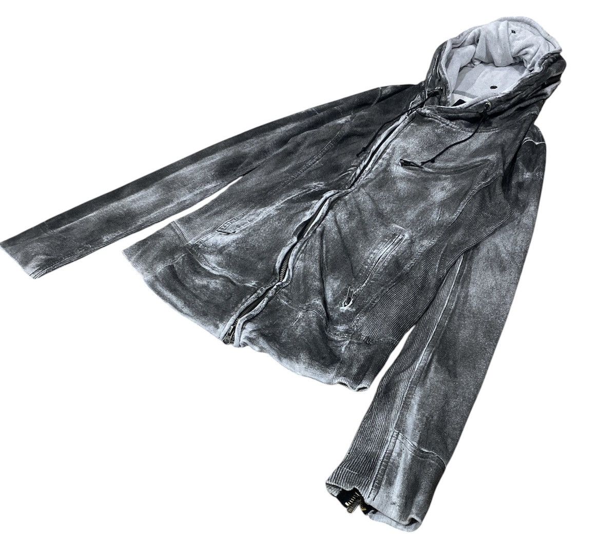 Le Grande Bleu (L.G.B.) BUFFALO BOBS ASYMMETRICAL SWEATSHIRT HOODIE Size US S / EU 44-46 / 1 - 5 Thumbnail