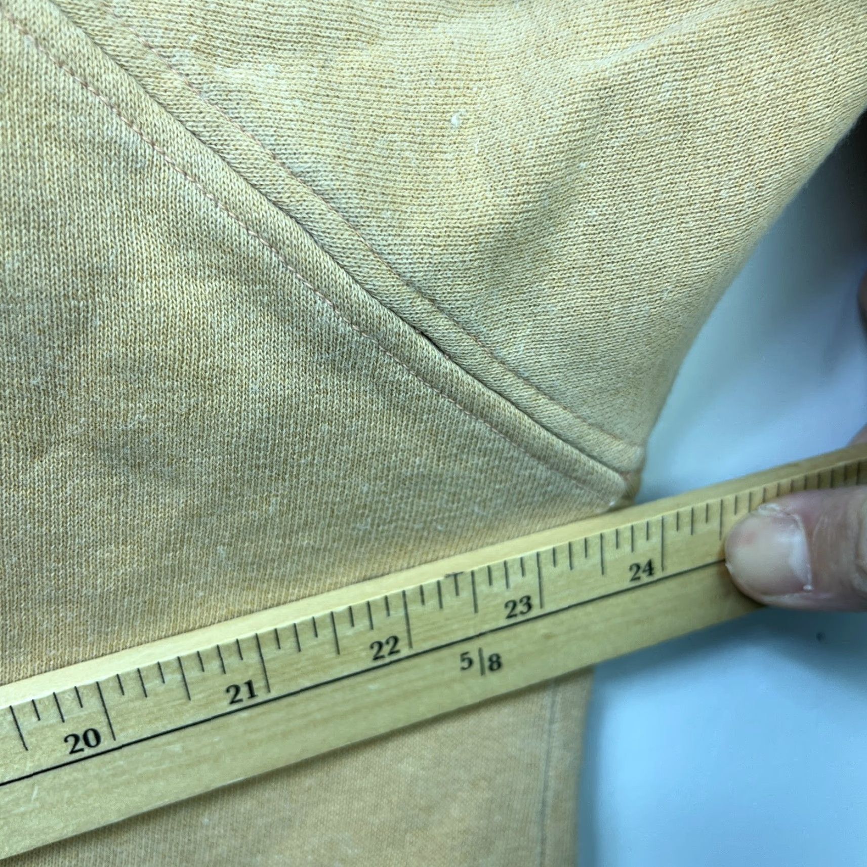 Thrasher VINTAGE 80s Sun Faded Raglan Sweatshirt M Beige Cotton Graphic Print Music 80s Pullover Men Raglan Crew Neck Long Sleeve Size US M / EU 48-50 / 2 - 5 Thumbnail
