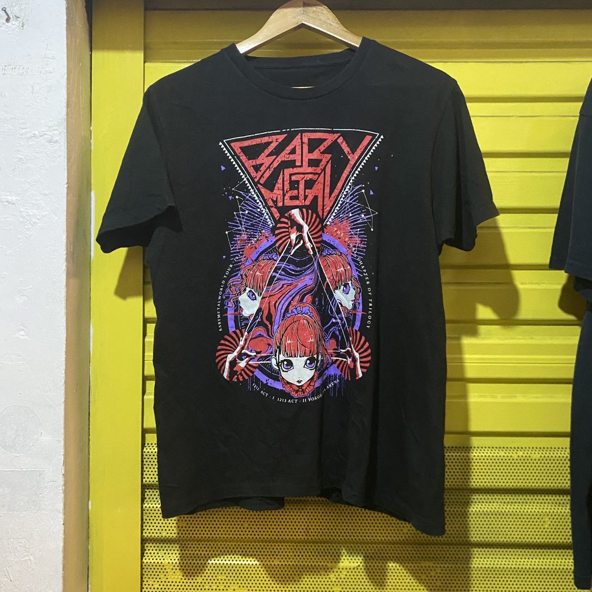 Band Tees × Japanese Brand 2015 Baby Metal Tour tee Size US L / EU 52-54 / 3 - 1 Thumbnail