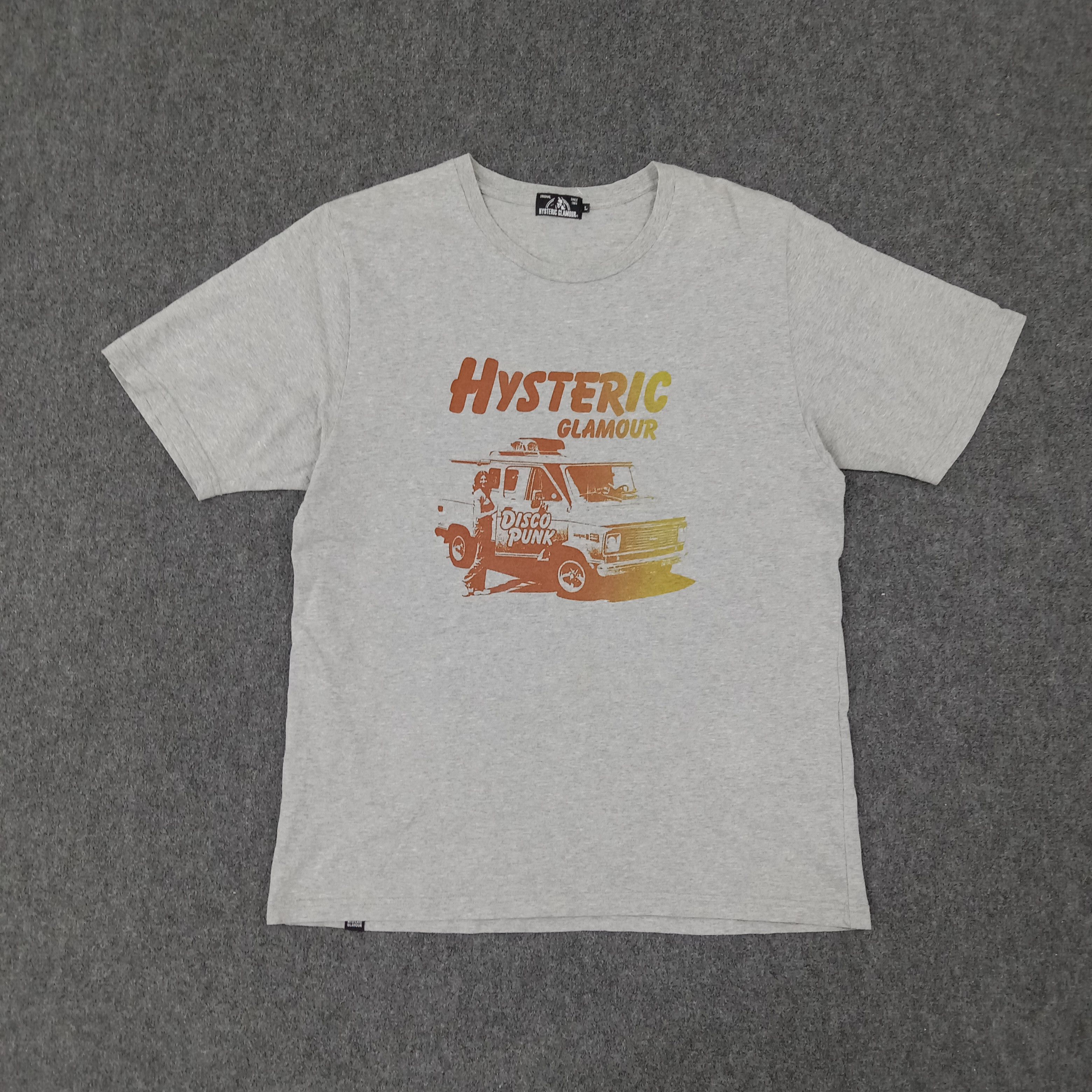 Hysteric Glamour × Japanese Brand × Vintage Hysteric Glamour Disco Punk Japanese Tshirt Size US M / EU 48-50 / 2 - 1 Thumbnail