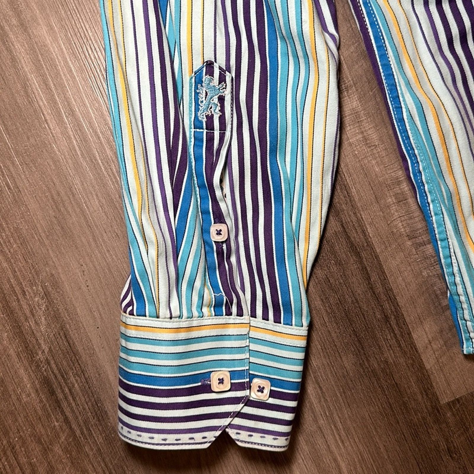 BUGATCHI Bugatchi Shaped Fit Long Sleeve Button Down - XL Size US XL / EU 56 / 4 - 4 Thumbnail