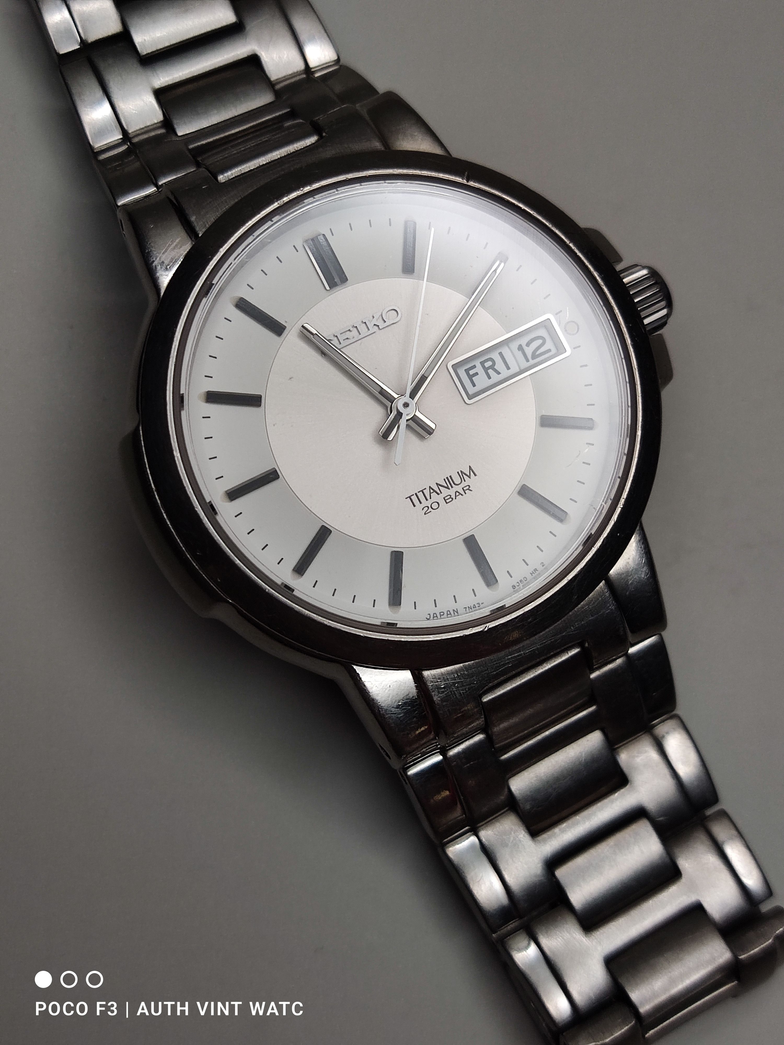 Seiko Authentic Vintage Seiko Dolce Textured Dial Men Watch Size ONE SIZE - 1 Thumbnail