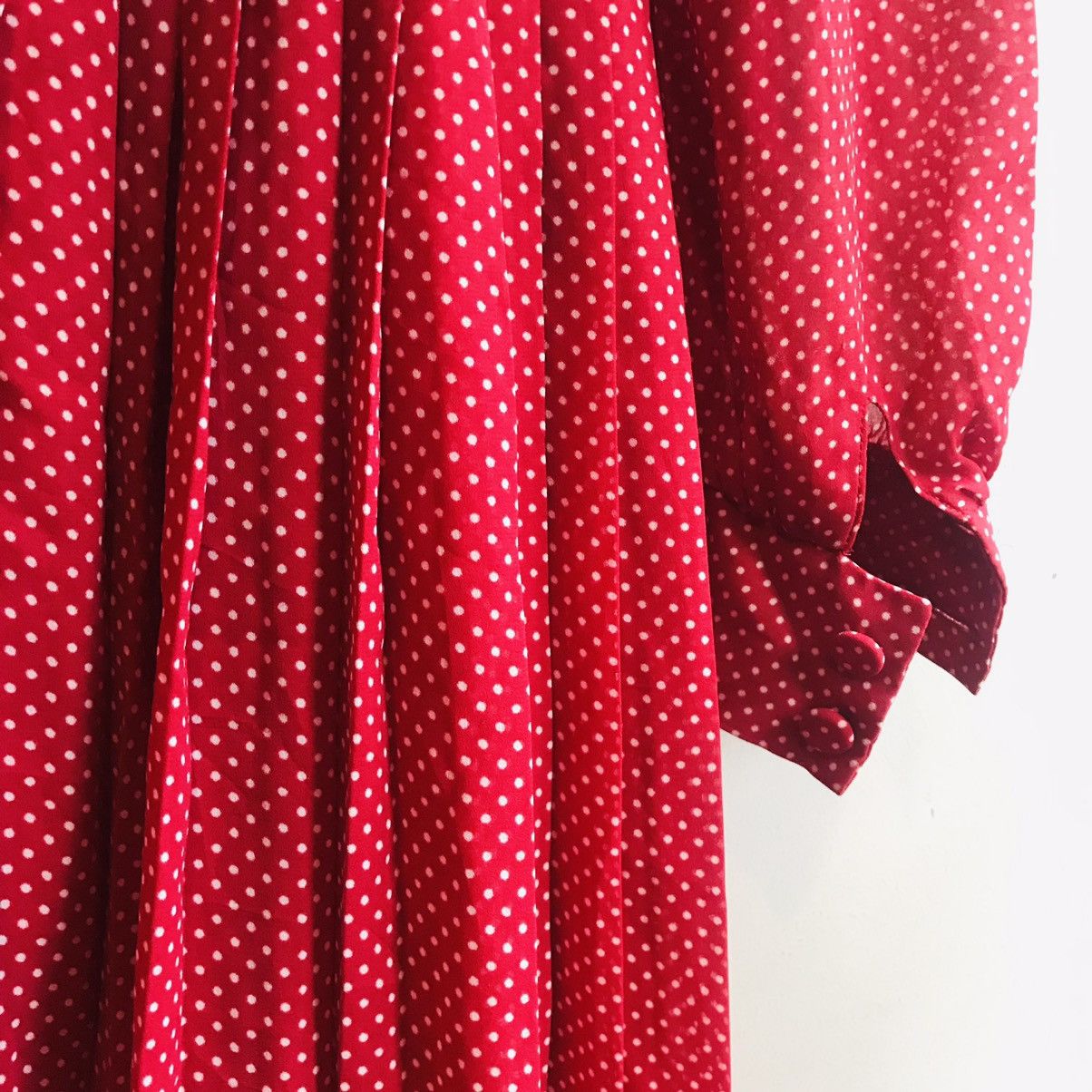 Seditionaries × Vintage Vintage Polka Dot Maxi Dress Size M / US 6-8 / IT 42-44 - 8 Thumbnail