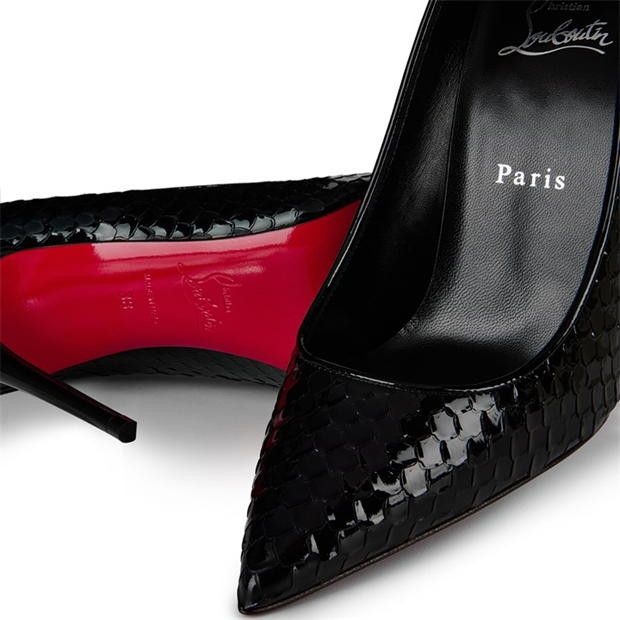 Christian Louboutin Kate 100mm Pumps Size US 7 / IT 37 - 6 Thumbnail