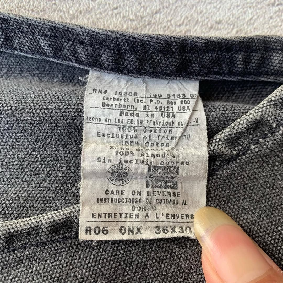 Carhartt Vintage Carhartt overall R06 ONX Size US 32 / EU 48 - 6 Thumbnail