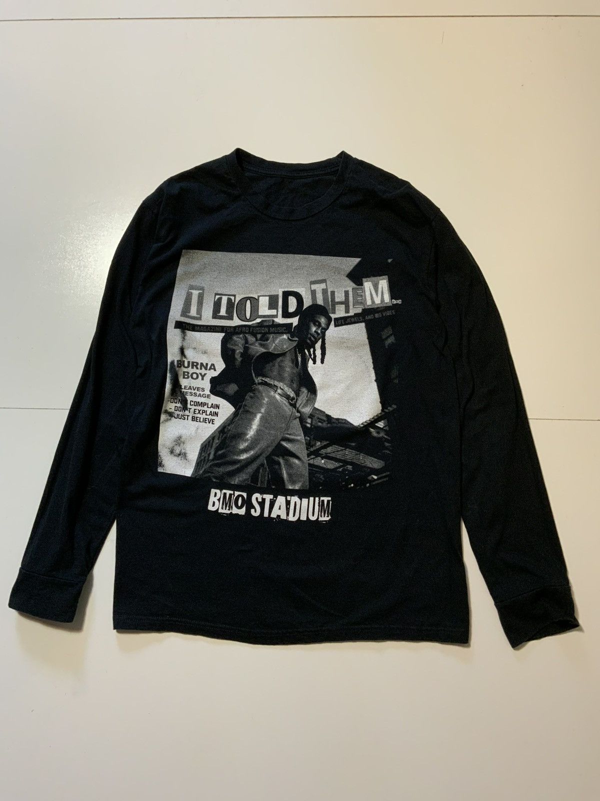 Other Burna Boy I Told Them Tour BMO Stadium Los Angeles T-Shirt Size US S / EU 44-46 / 1 - 1 Thumbnail