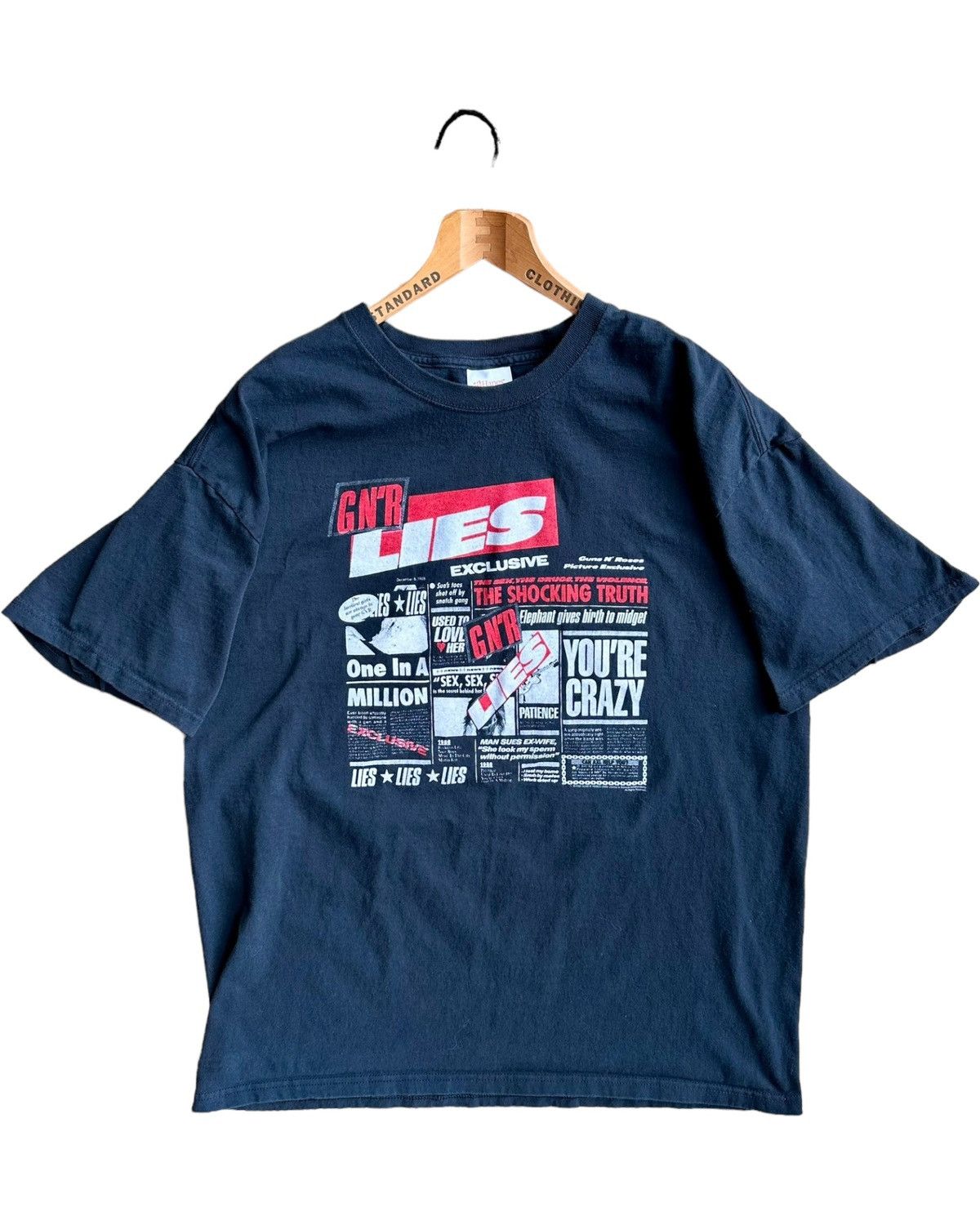 Band Tees × Vintage 2005 Guns n Roses “Lies” Album Tee Size US XL / EU 56 / 4 - 2 Thumbnail