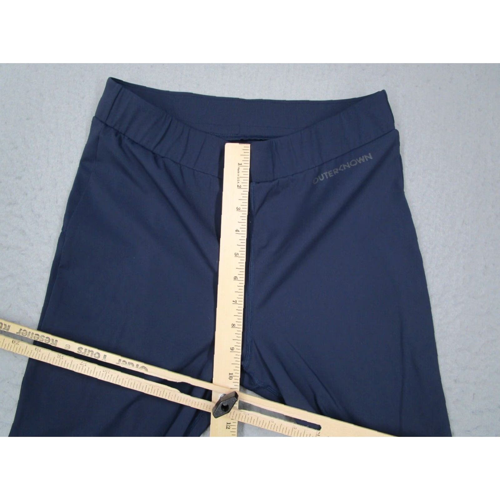 Outerknown OUTERKNOWN Women's Blue Active Leggings Medium Stretch Jogger 28x24 Microfiber Sports Size 32" / US 10 / IT 46 - 5 Thumbnail