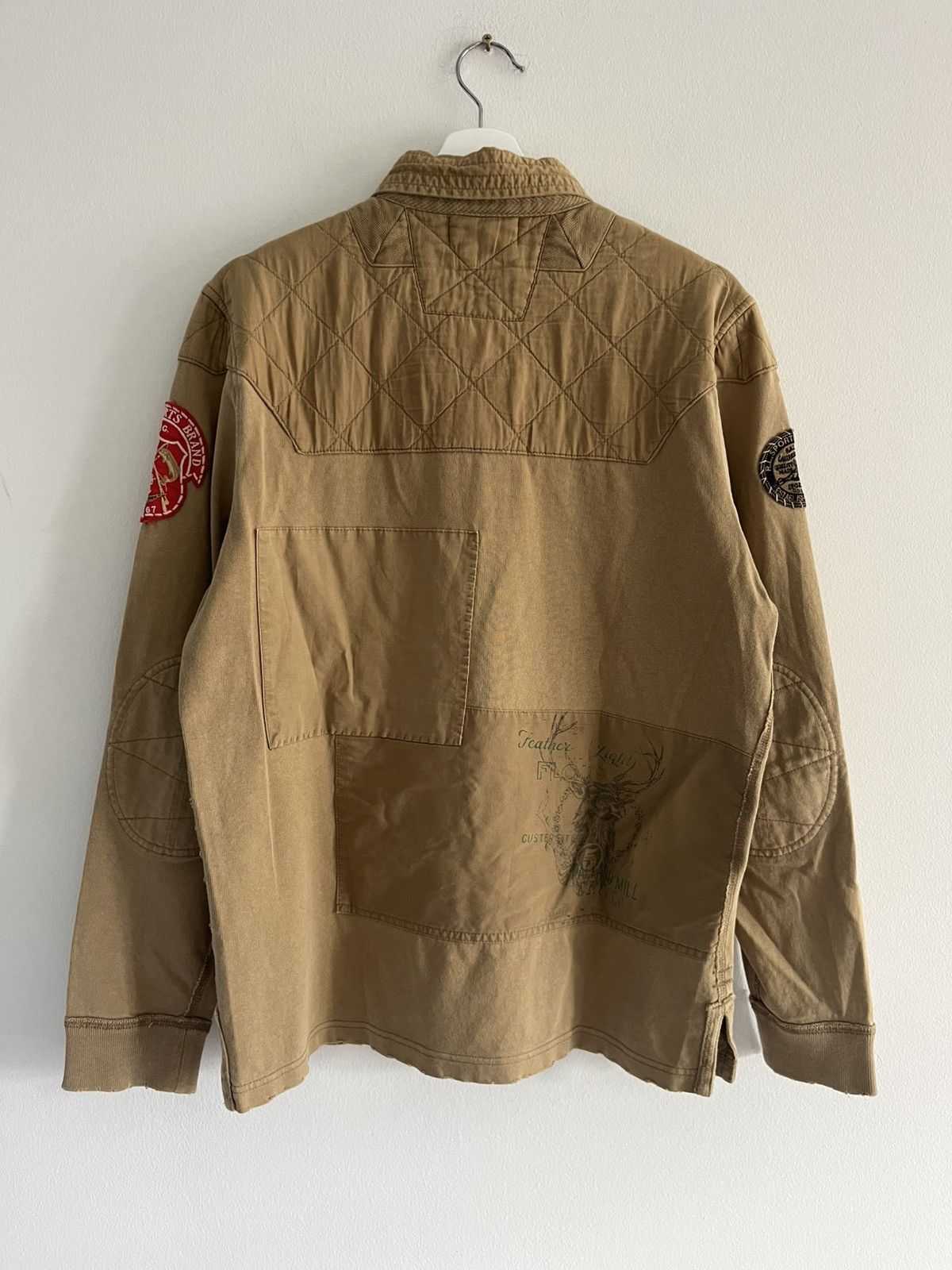 Polo Ralph Lauren Vintage Ralph Lauren - Patchwork Rugby Size US M / EU 48-50 / 2 - 2 Thumbnail