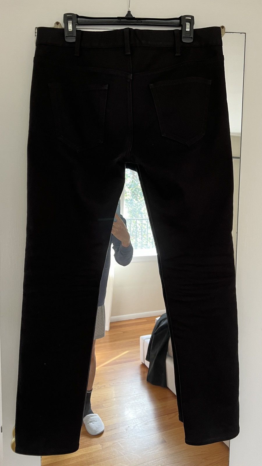Celine CELINE M_SK_003 SKINNY JEANS PURE BLACK DENIM HEDI SLIMANE Size US 31 - 2 Thumbnail
