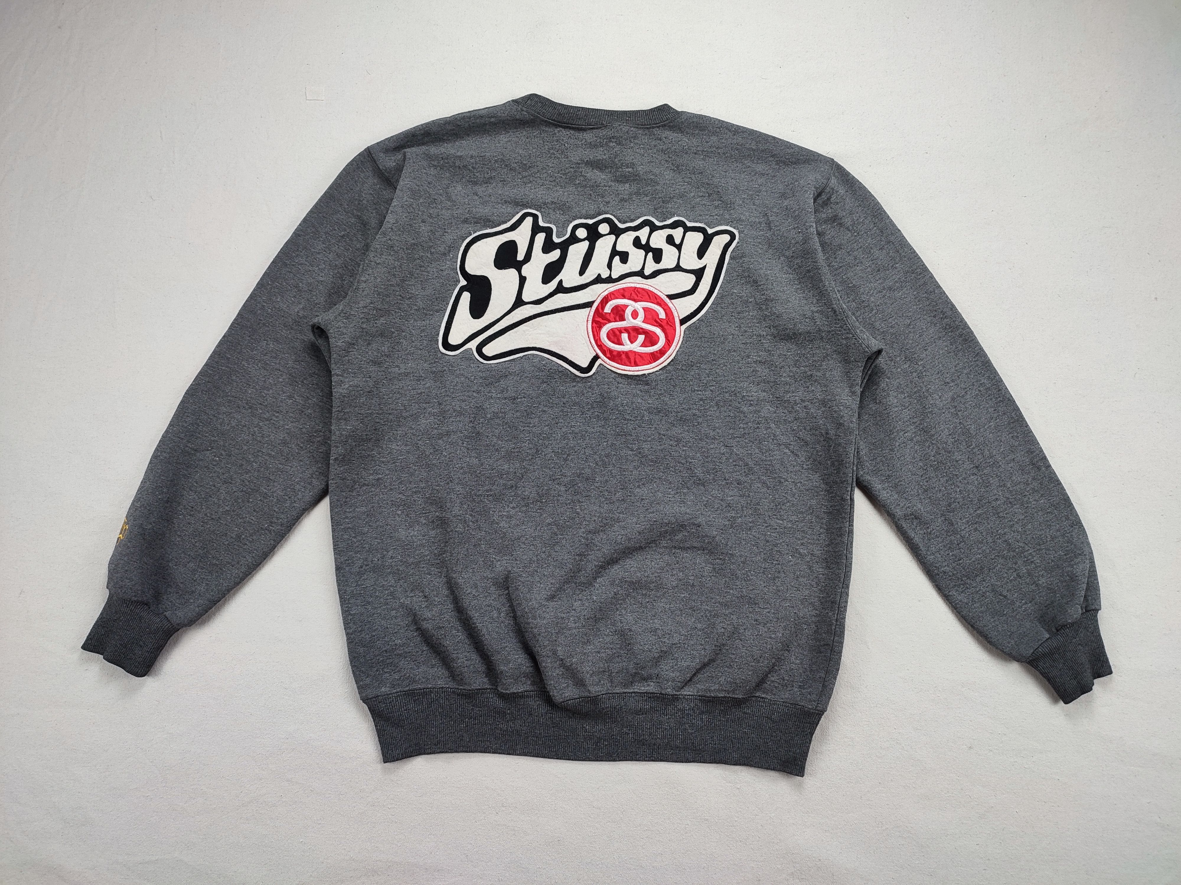 Stussy Stussy Big Logo Sweatshirt Size US L / EU 52-54 / 3 - 1 Thumbnail