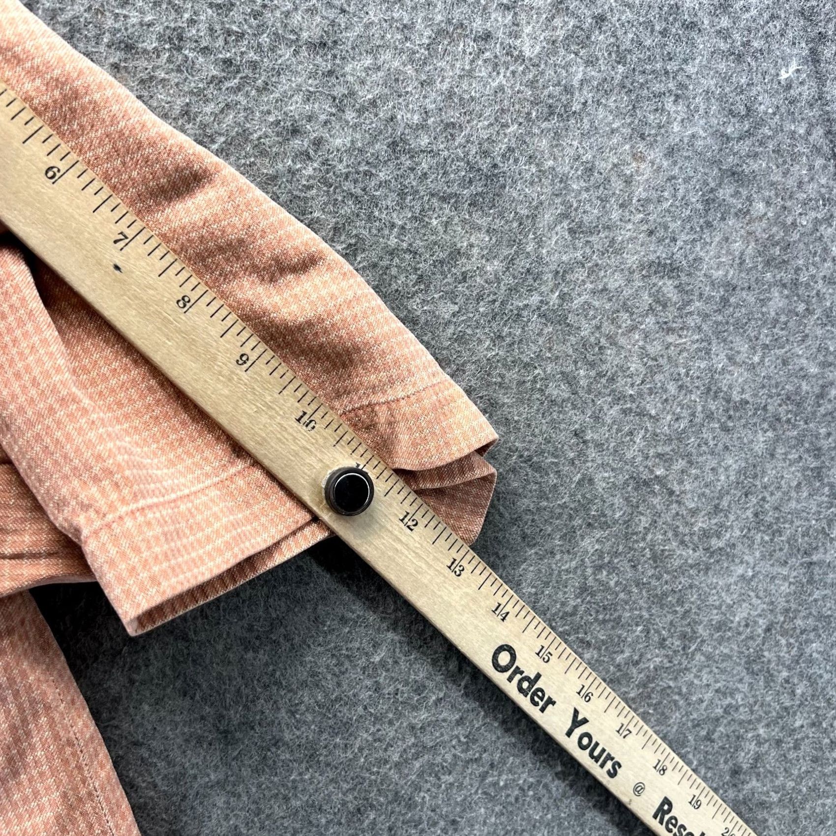 Tommy Bahama Tommy Bahama Shirt Mens Large Orange Button-Down Silk Camp Blank Marlin Pocket Shirt Size US L / EU 52-54 / 3 - 6 Thumbnail